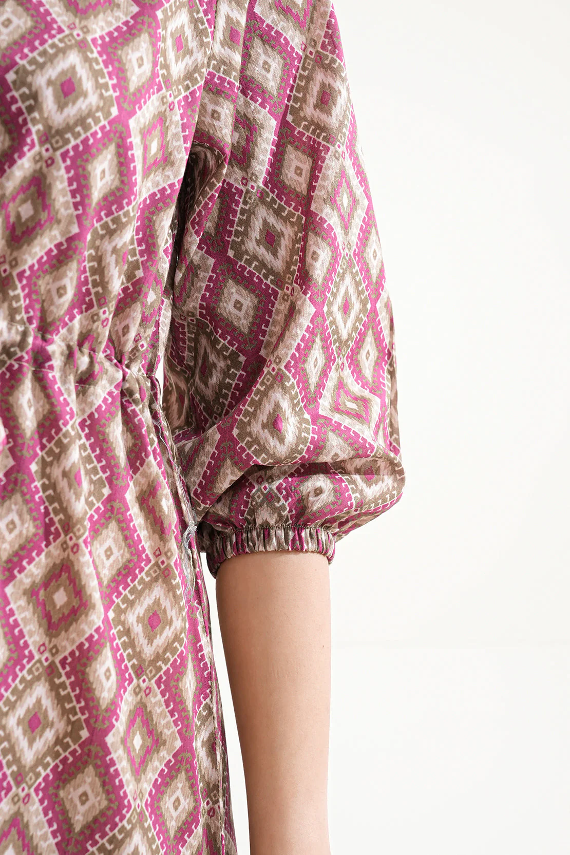 Printed Lawn Stitched Dress - Image 6