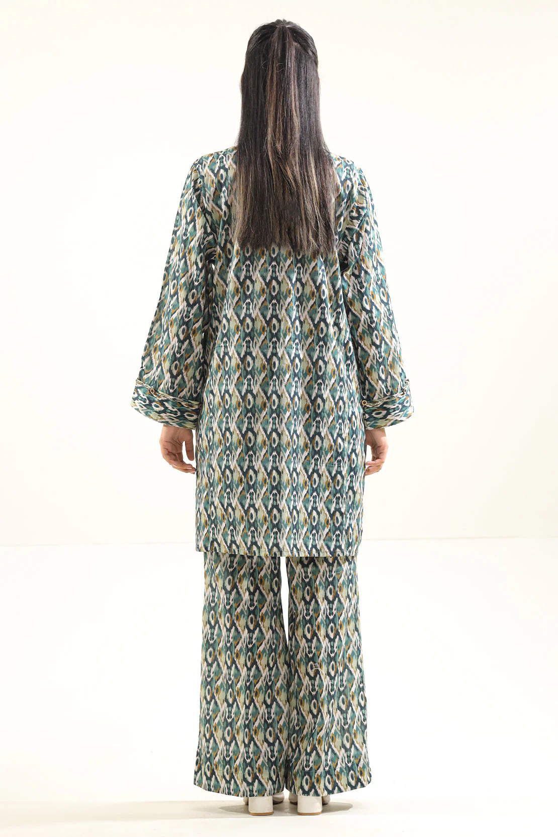 Printed Lawn Stitched Shirt - Image 4