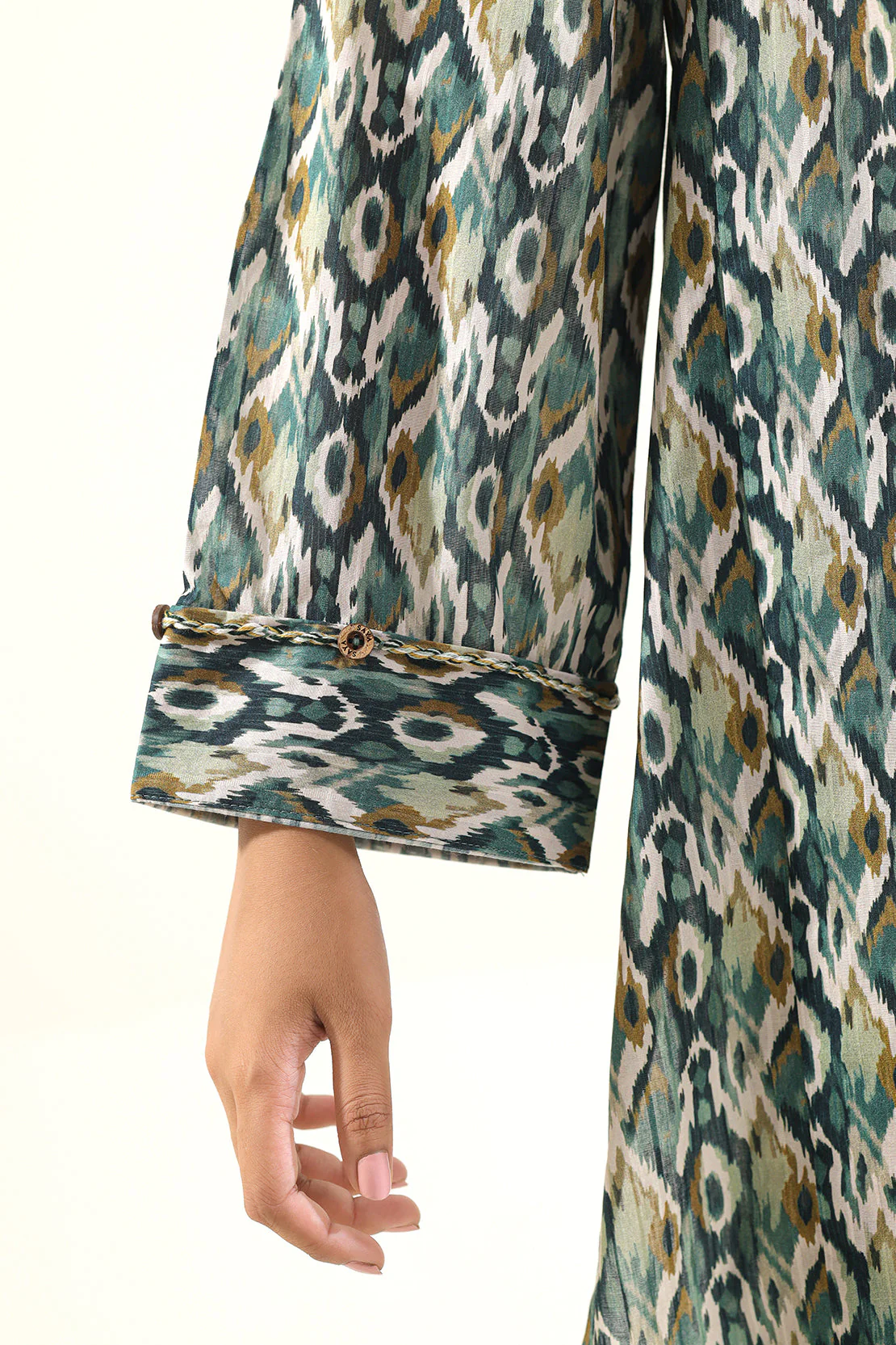 Printed Lawn Stitched Shirt - Image 7