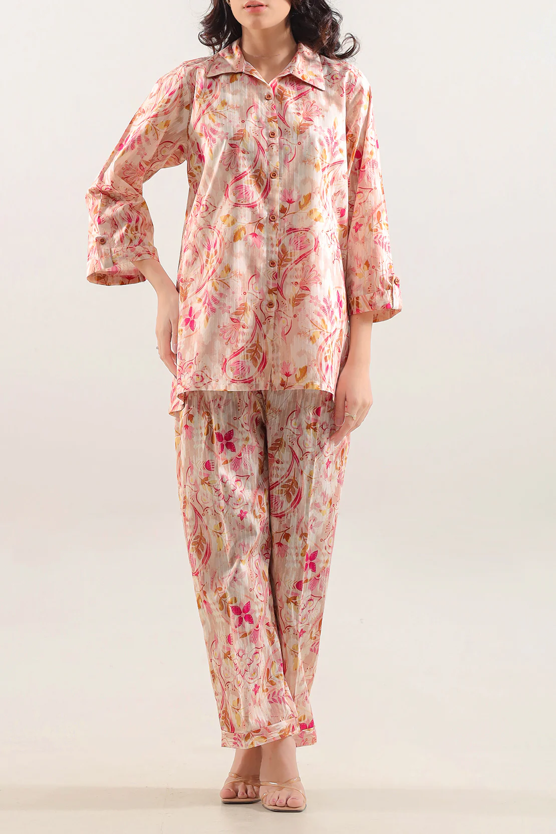 Printed Lawn Stitched Shirt - Image 5