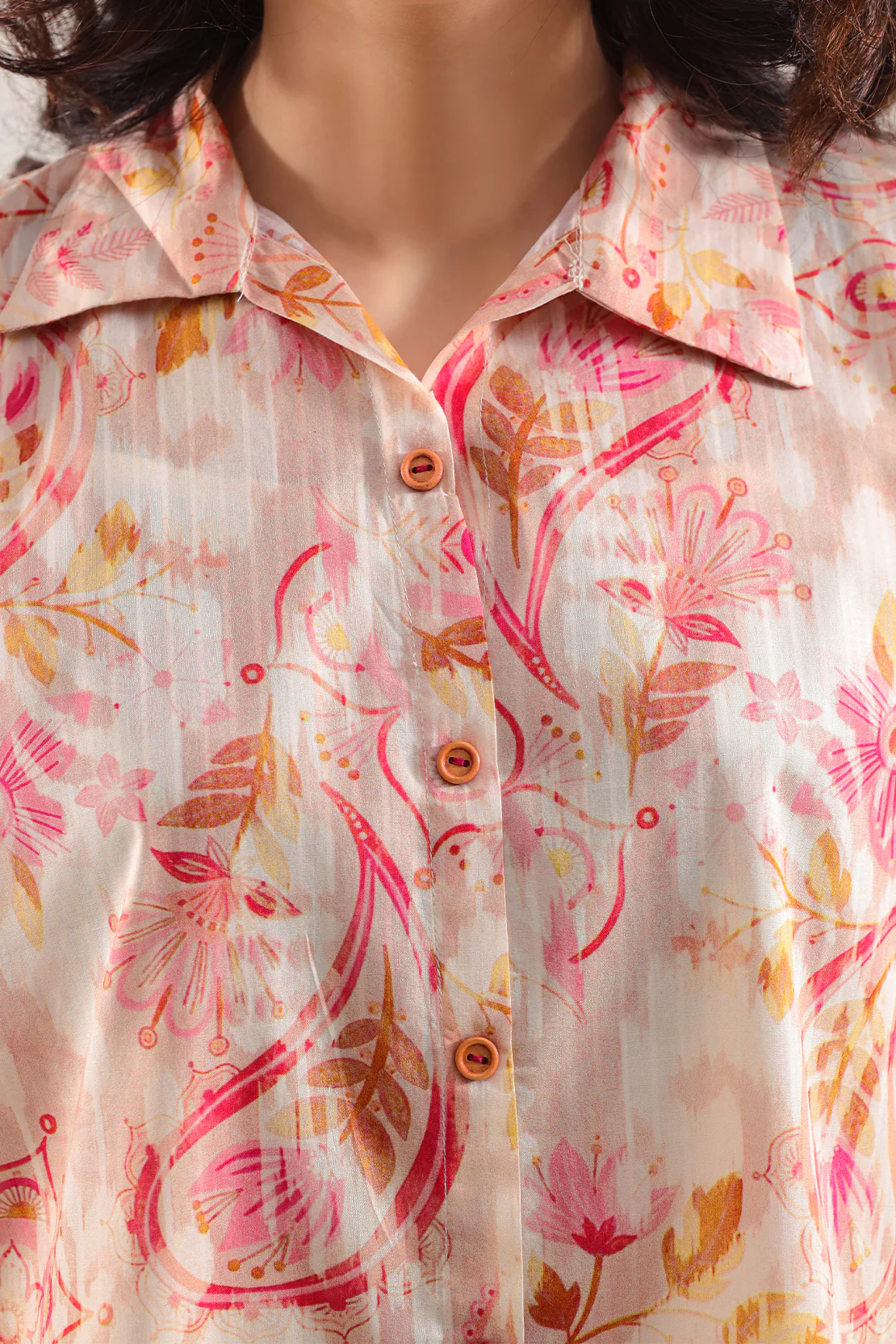 Printed Lawn Stitched Shirt - Image 6