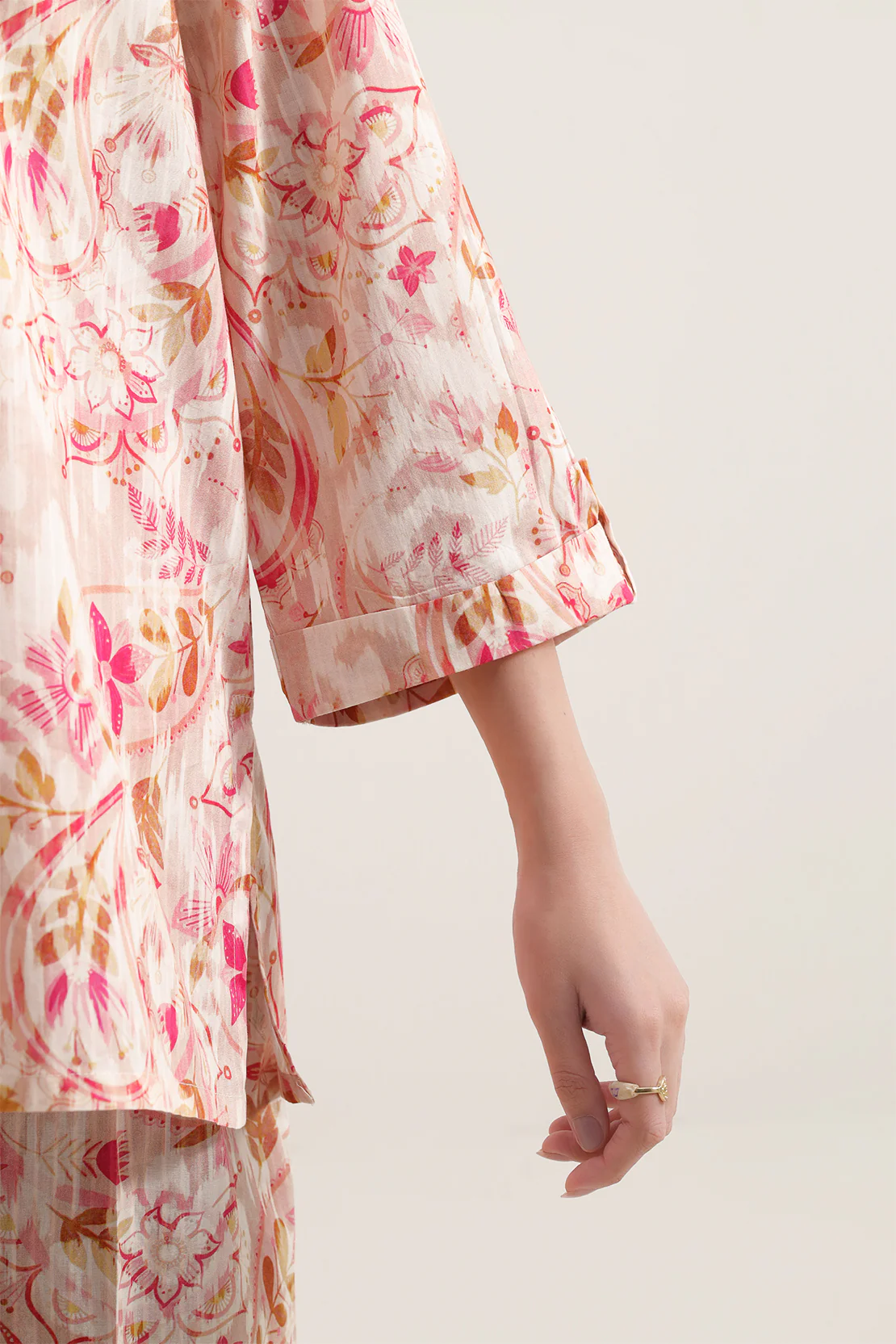 Printed Lawn Stitched Shirt - Image 7