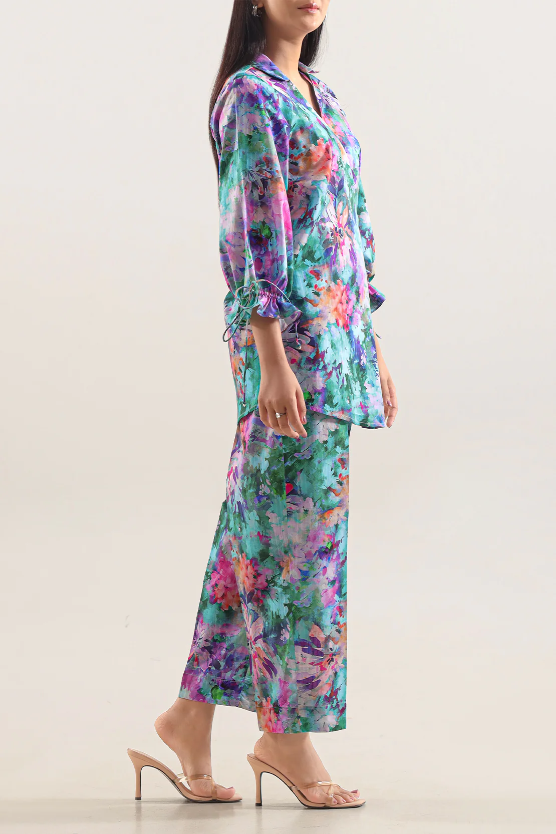 Printed Lawn Stitched Shirt - Image 3