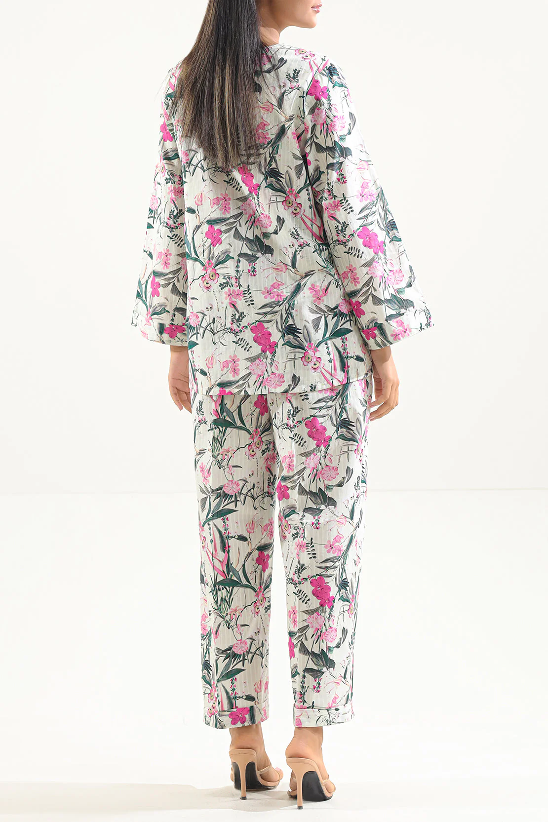 Printed Lawn Stitched Shirt - Image 4
