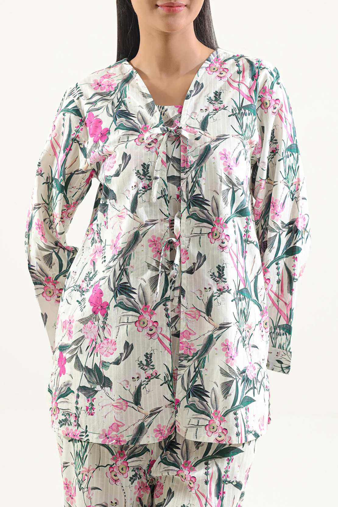 Printed Lawn Stitched Shirt - Image 6