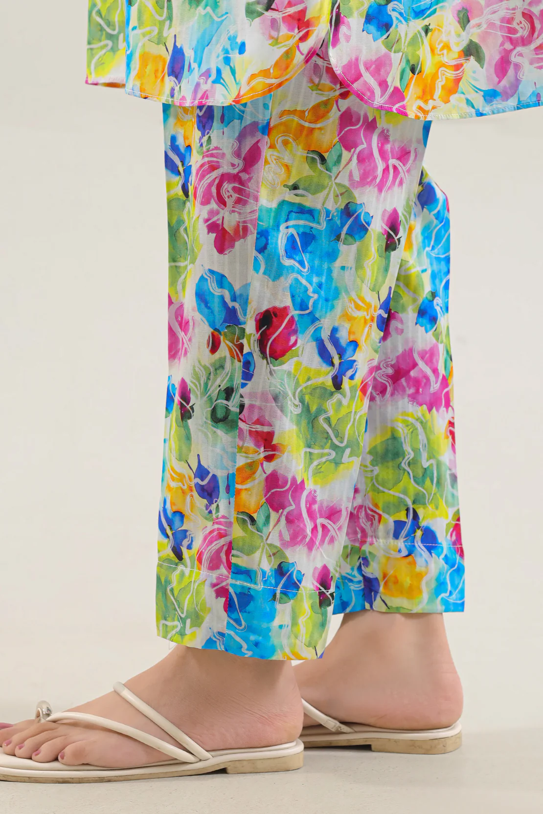 Printed Lawn Stitched Shirt - Image 6