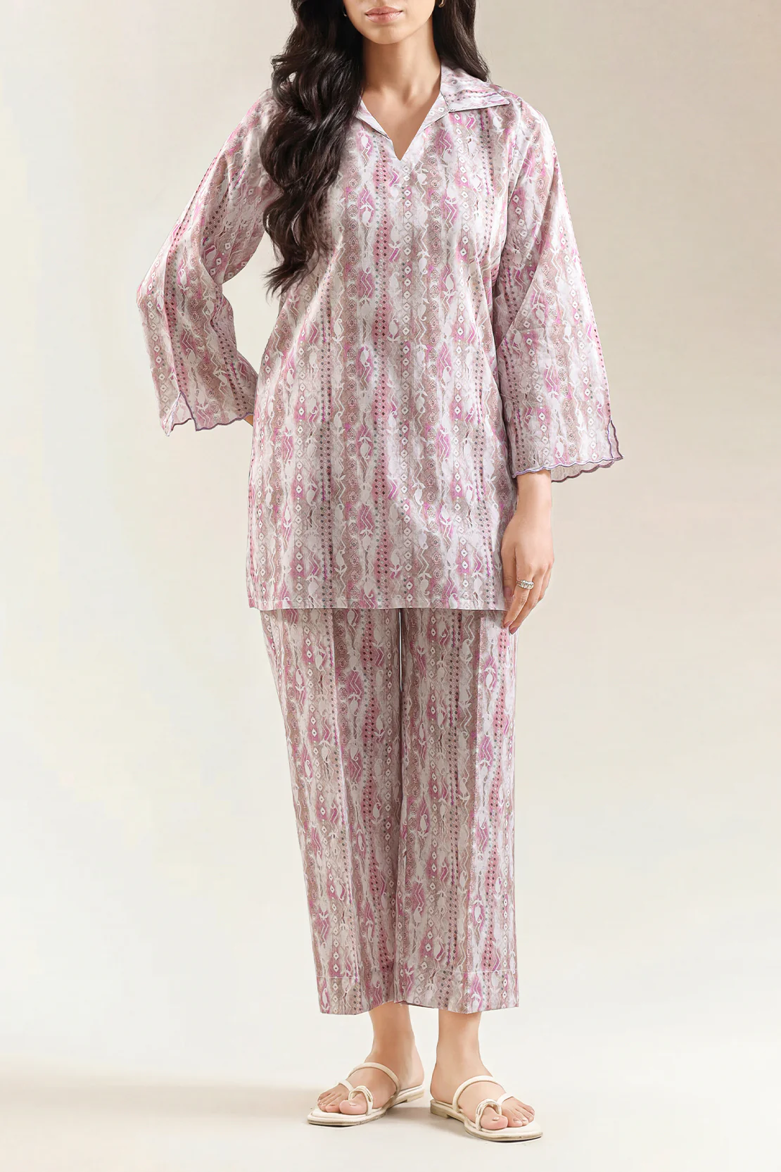 Printed Lawn Stitched Shirt