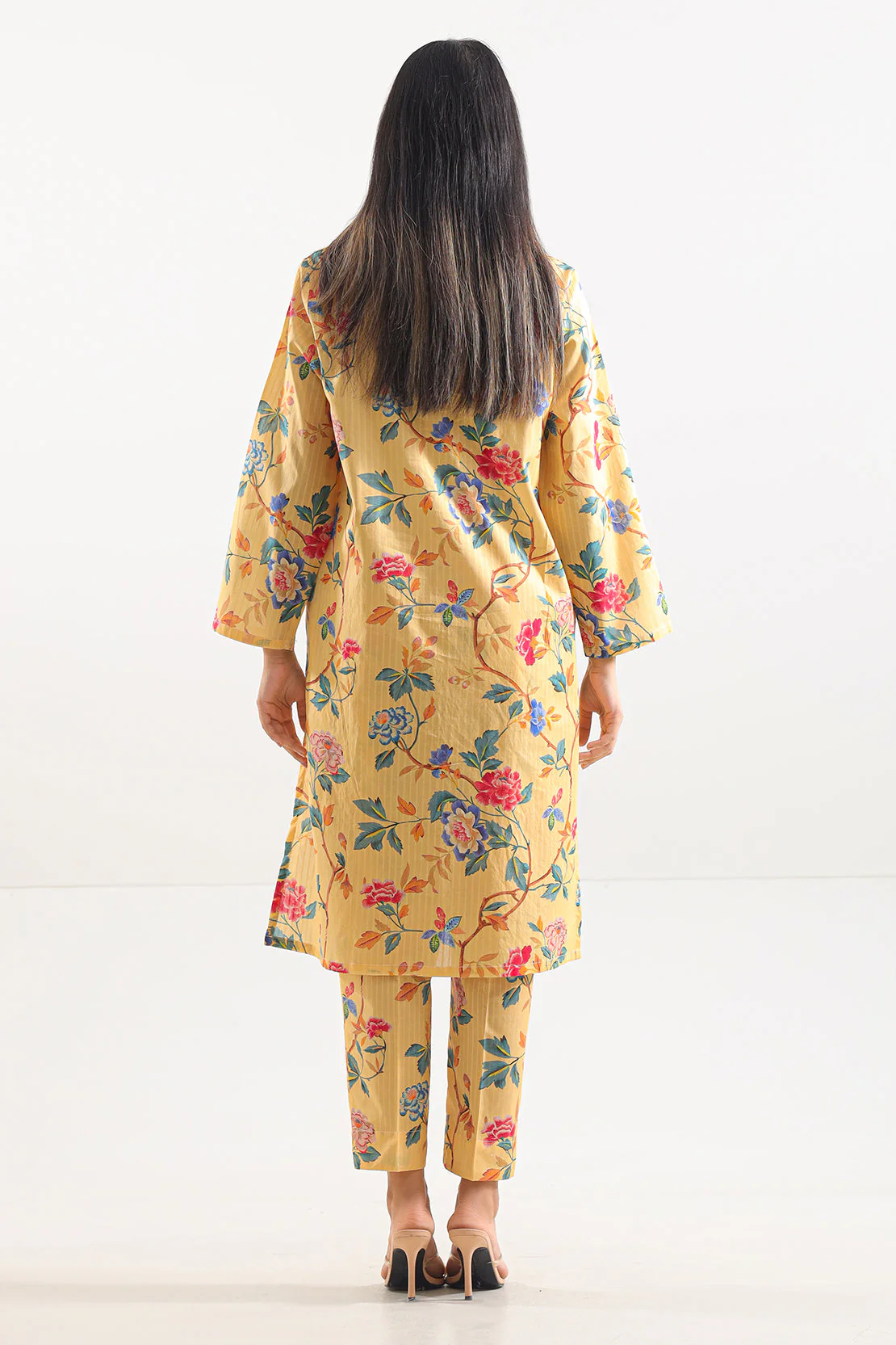 Printed Lawn Stitched Shirt - Image 3