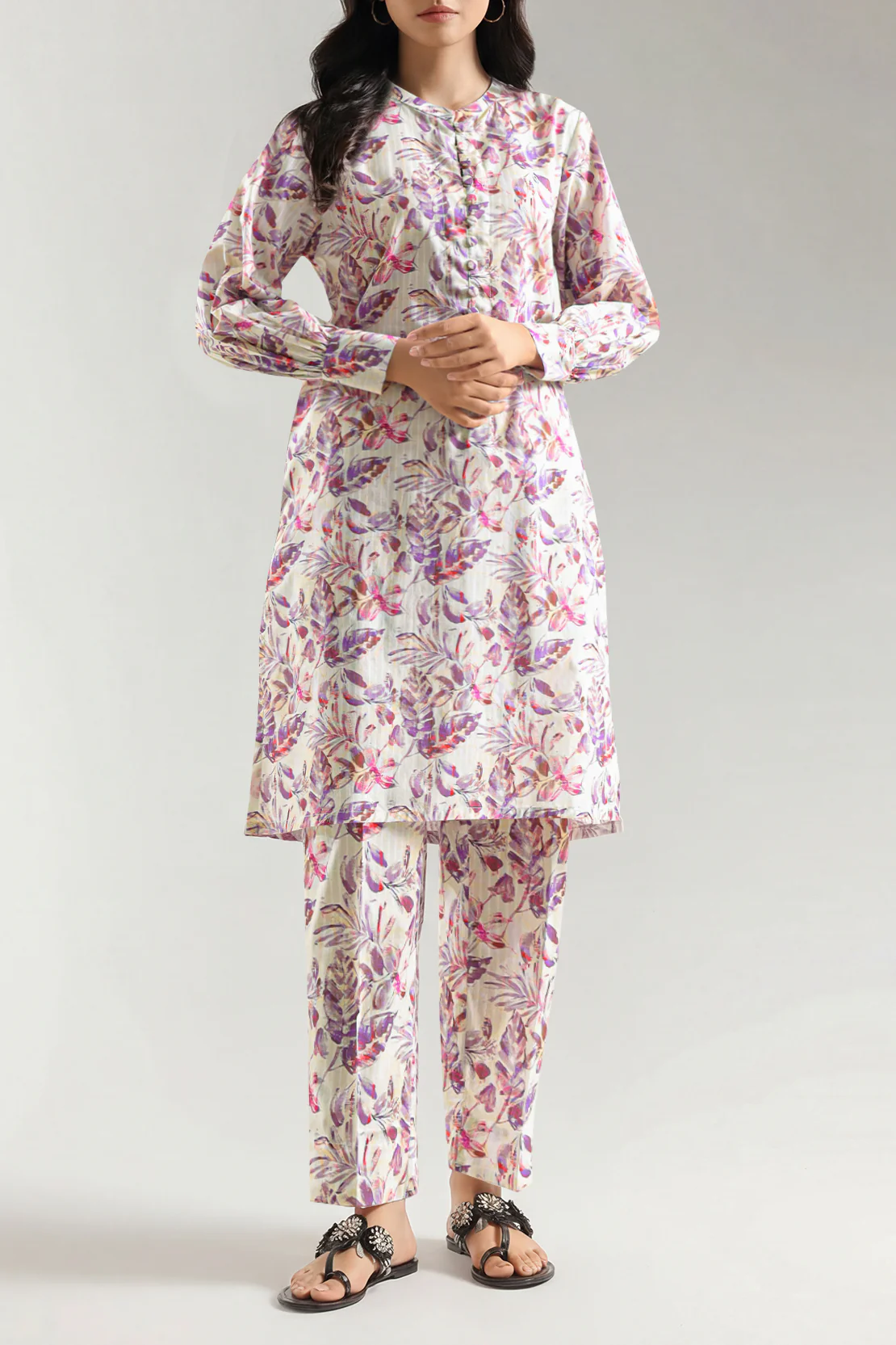 Printed Lawn Stitched Shirt