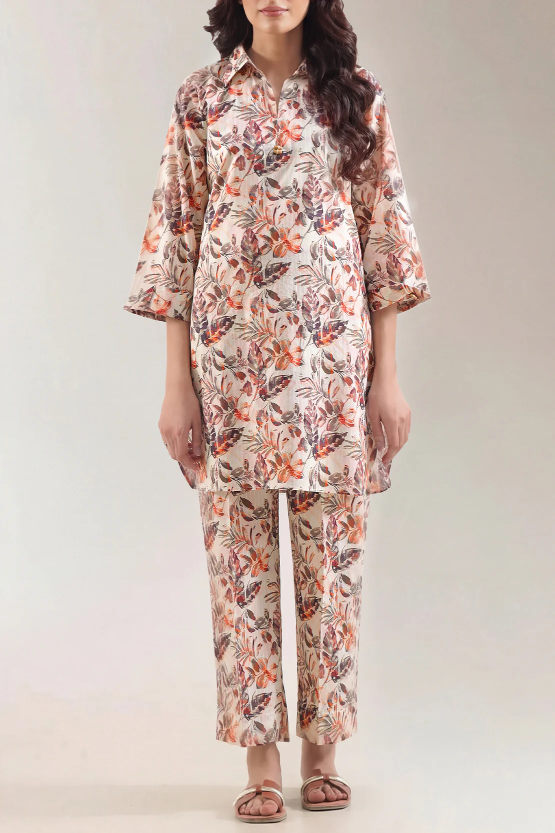 Printed Lawn Stitched Shirt