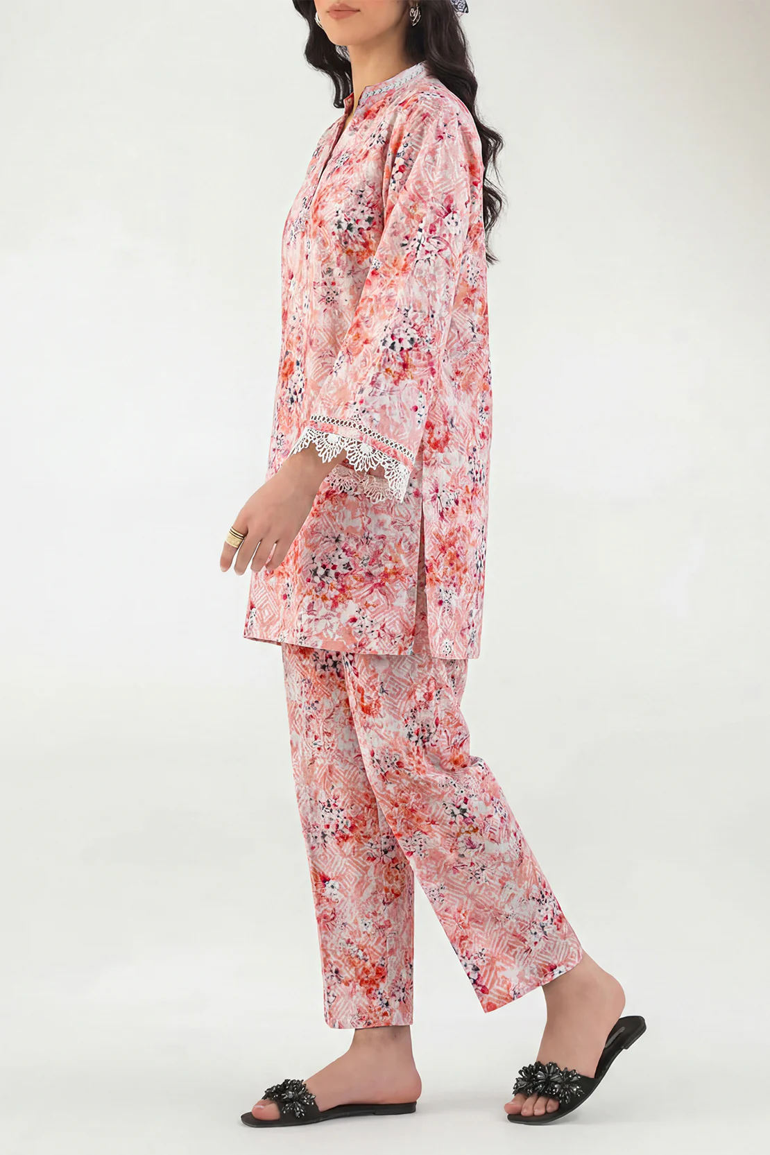 Printed Lawn Stitched Shirt