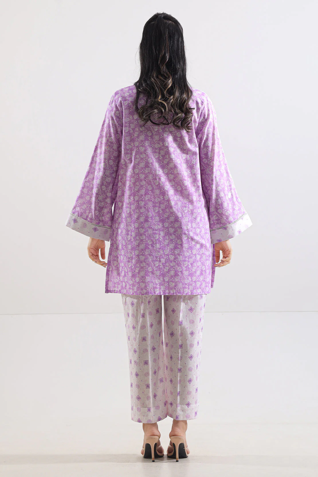 Printed Lawn Stitched Shirt - Image 6