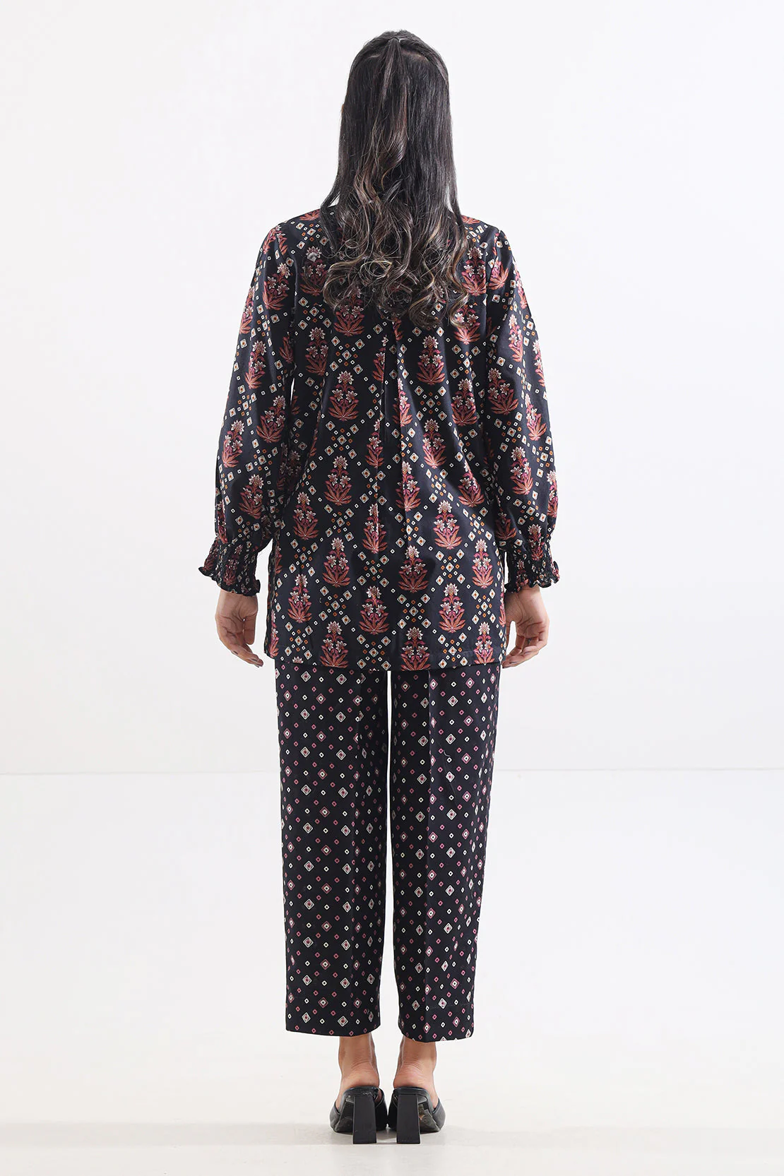 Printed Lawn Stitched Shirt - Image 6