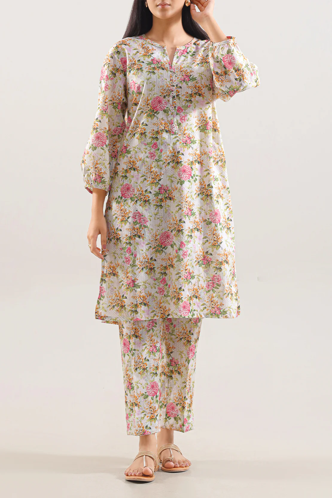 Printed Lawn Stitched Shirt