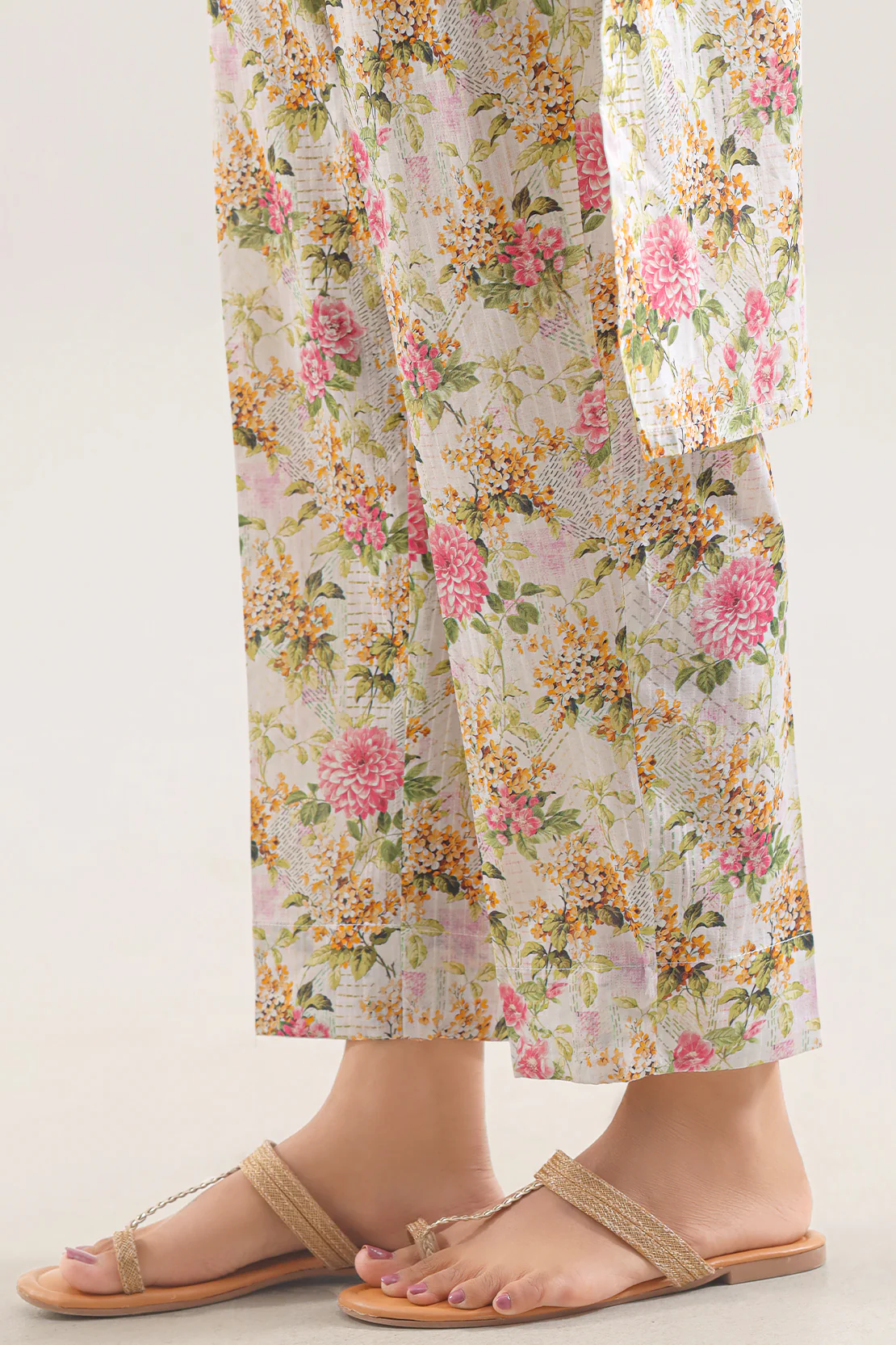 Printed Lawn Stitched Shirt - Image 4