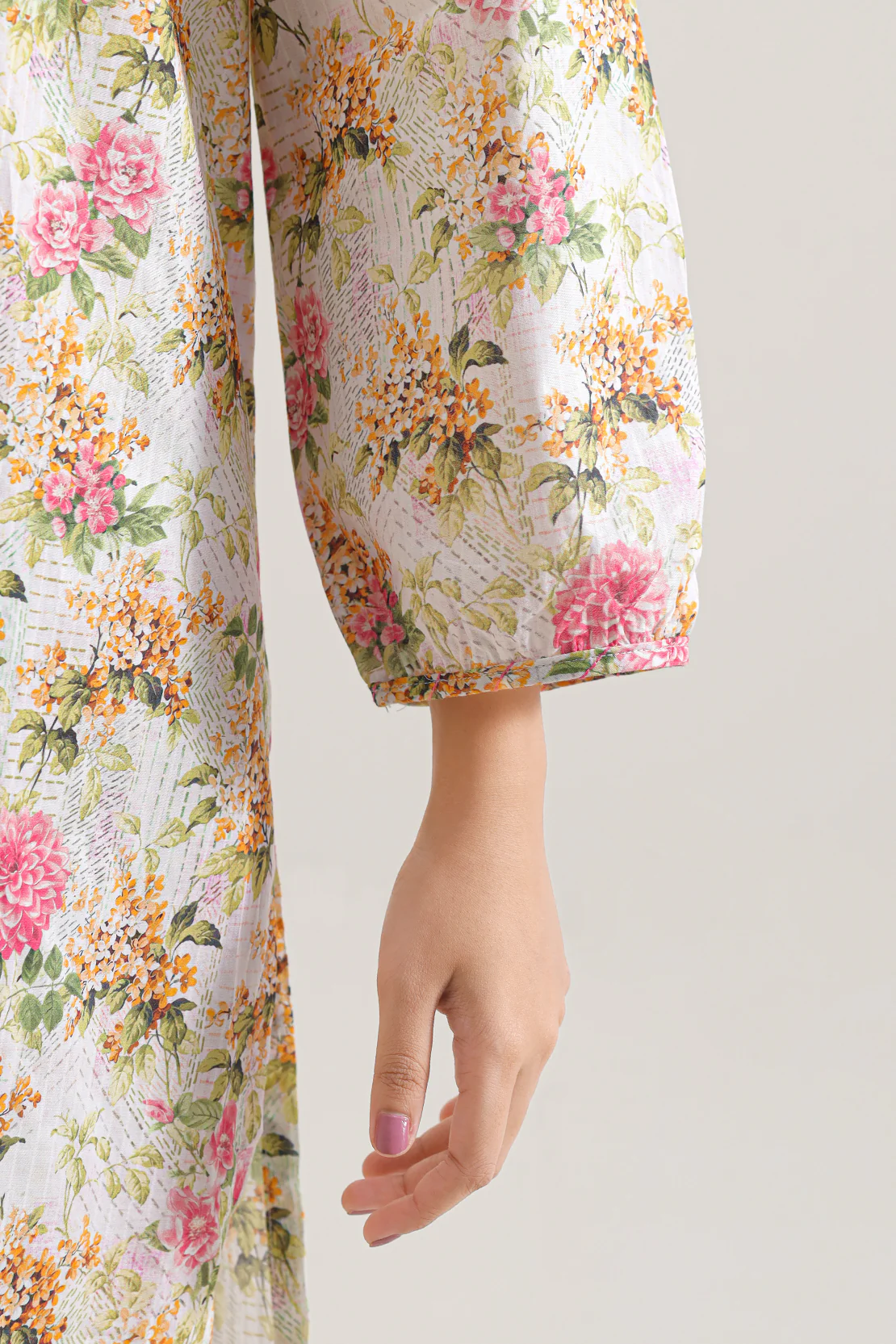 Printed Lawn Stitched Shirt - Image 5