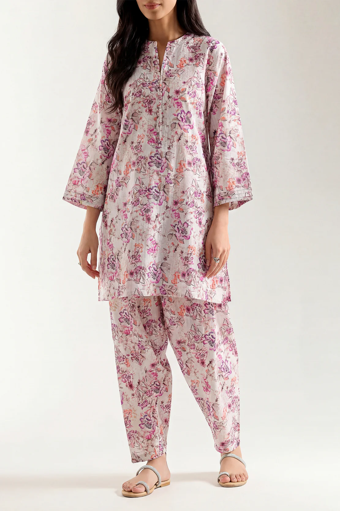 Printed Lawn Stitched Shirt