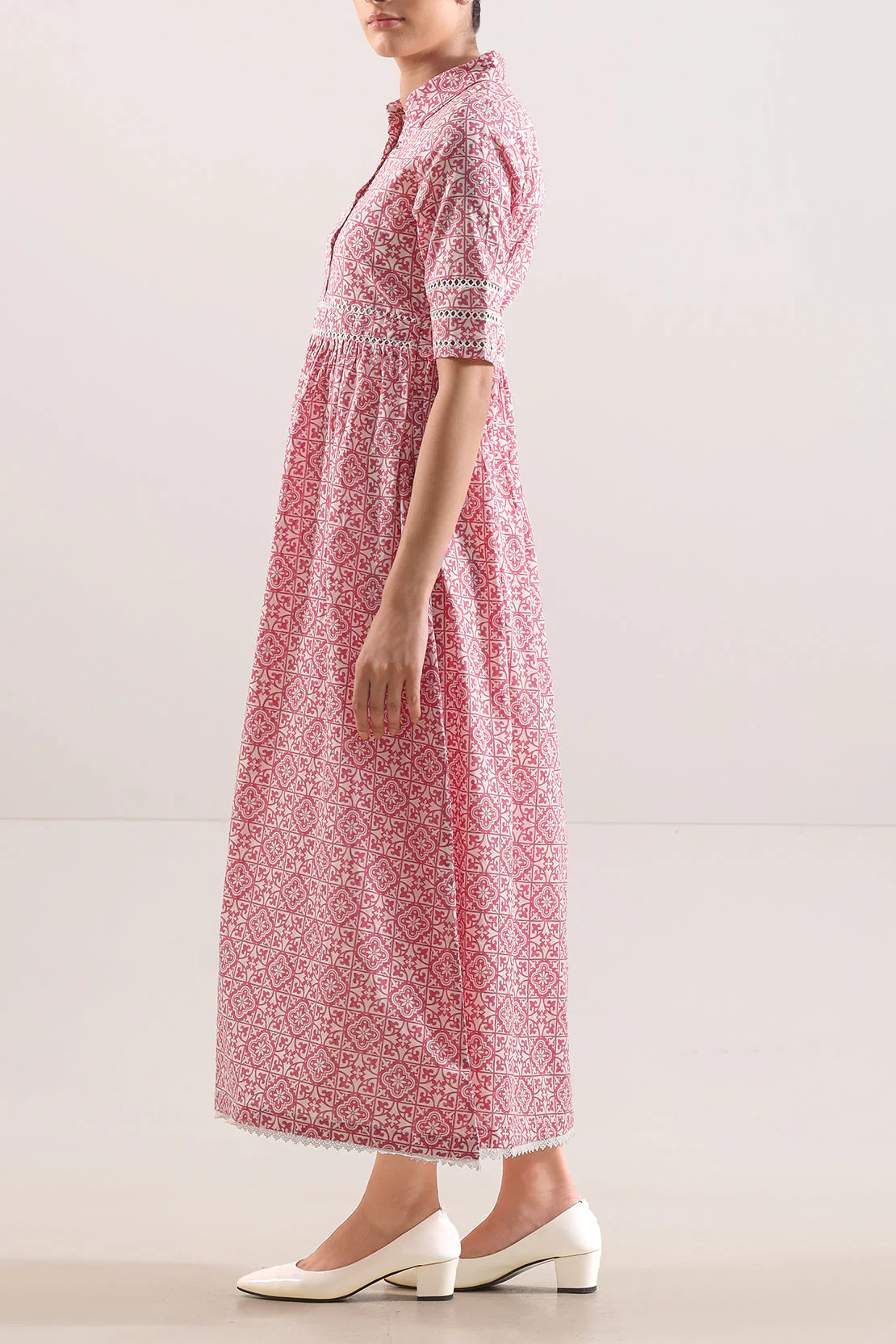 Printed Lawn Stitched Shirt - Image 2
