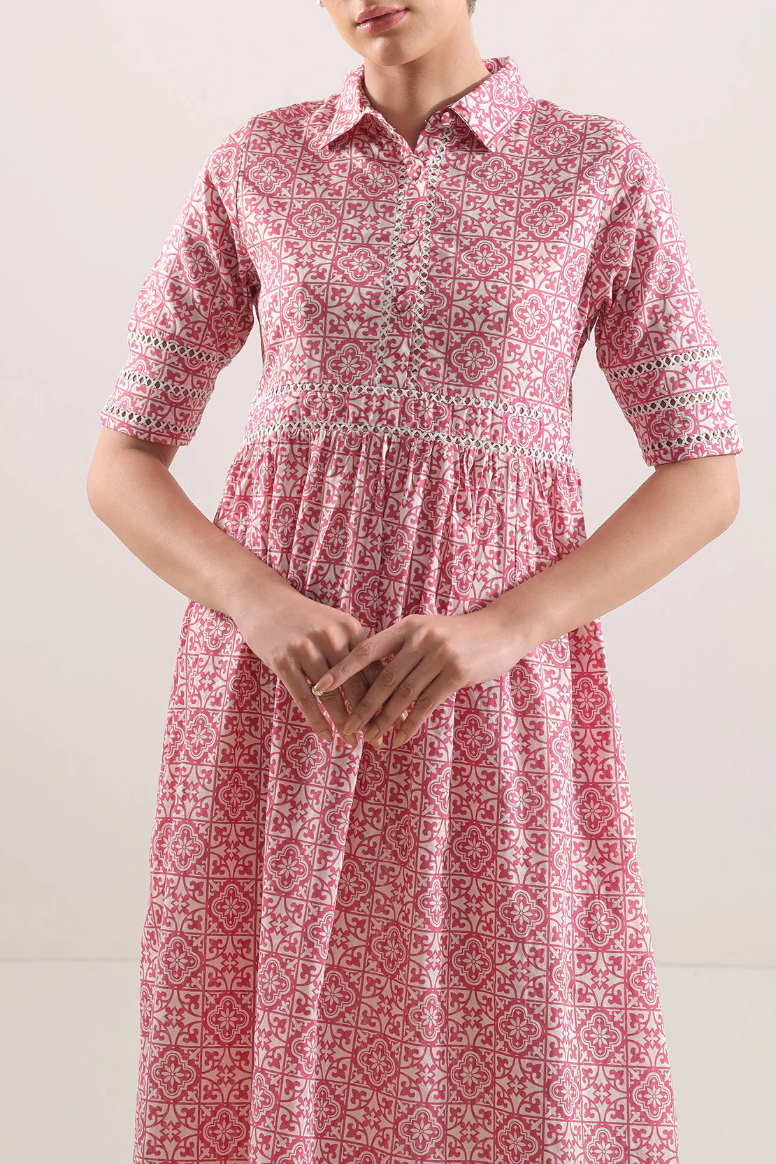 Printed Lawn Stitched Shirt - Image 3