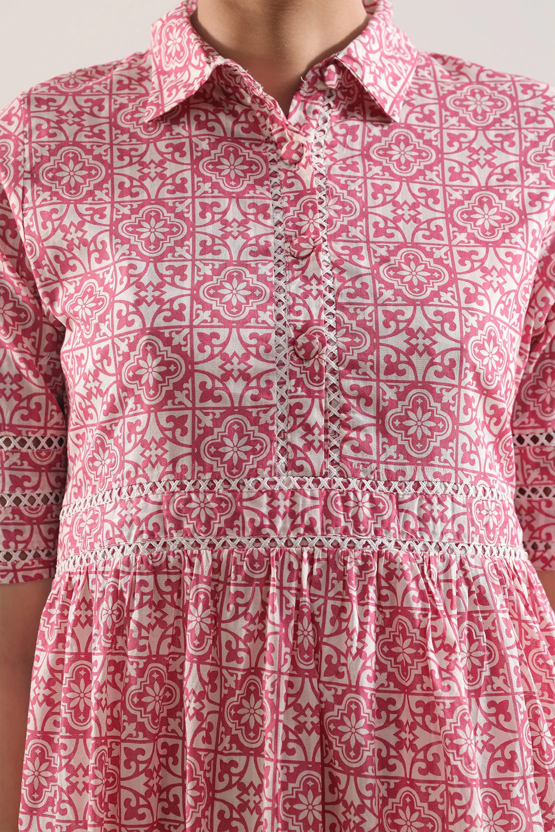 Printed Lawn Stitched Shirt - Image 5