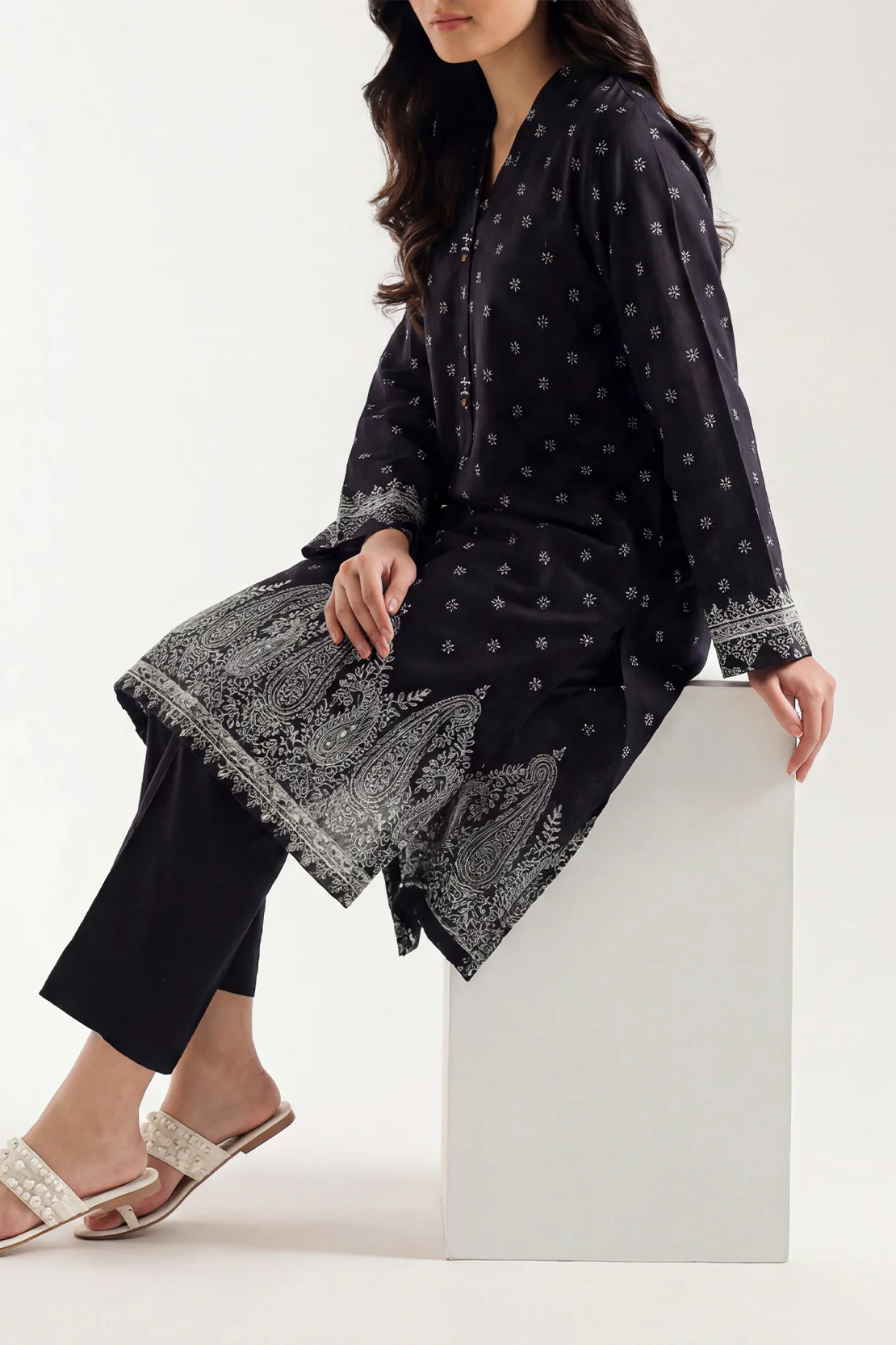 Printed Lawn Stitched Shirt
