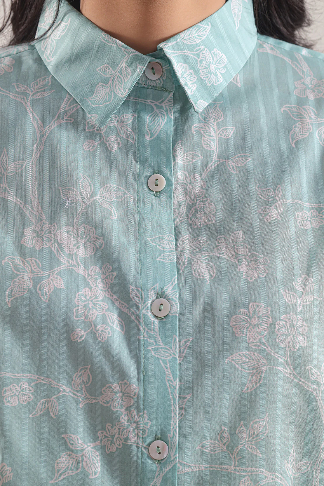Printed Lawn Stitched Shirt - Image 5