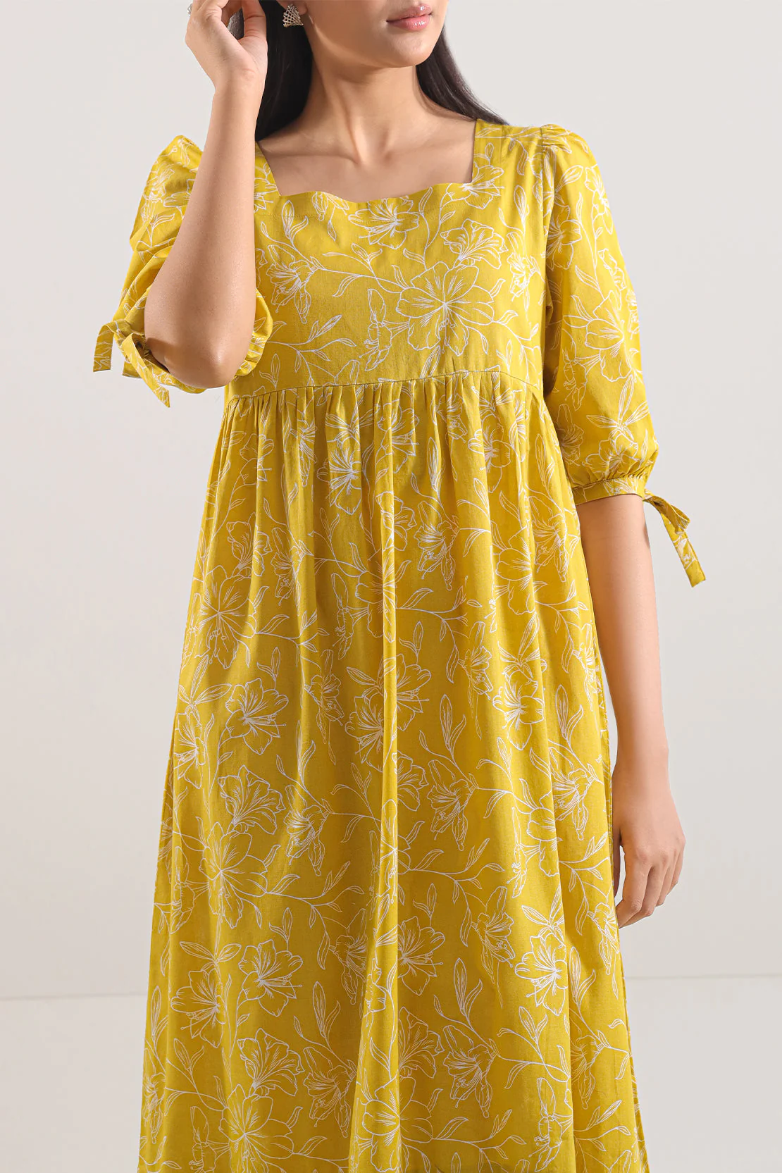 Printed Lawn Stitched Shirt - Image 2