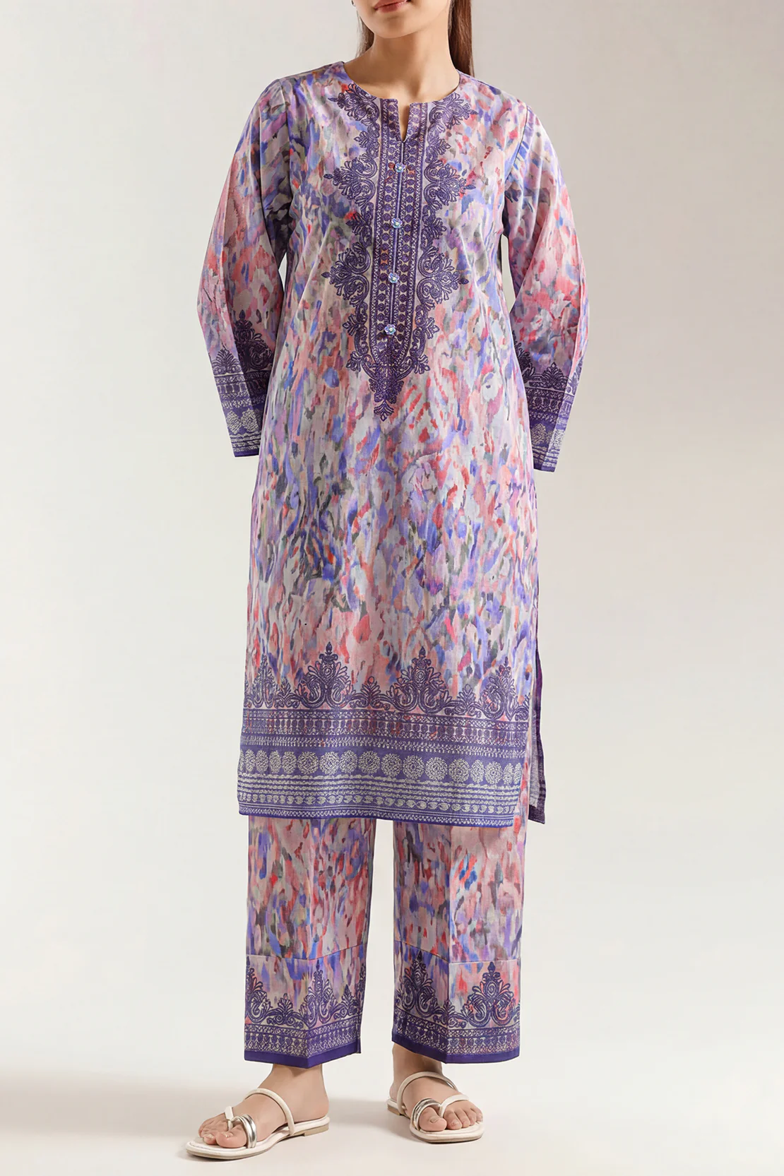 Printed Lawn Stitched Shirt