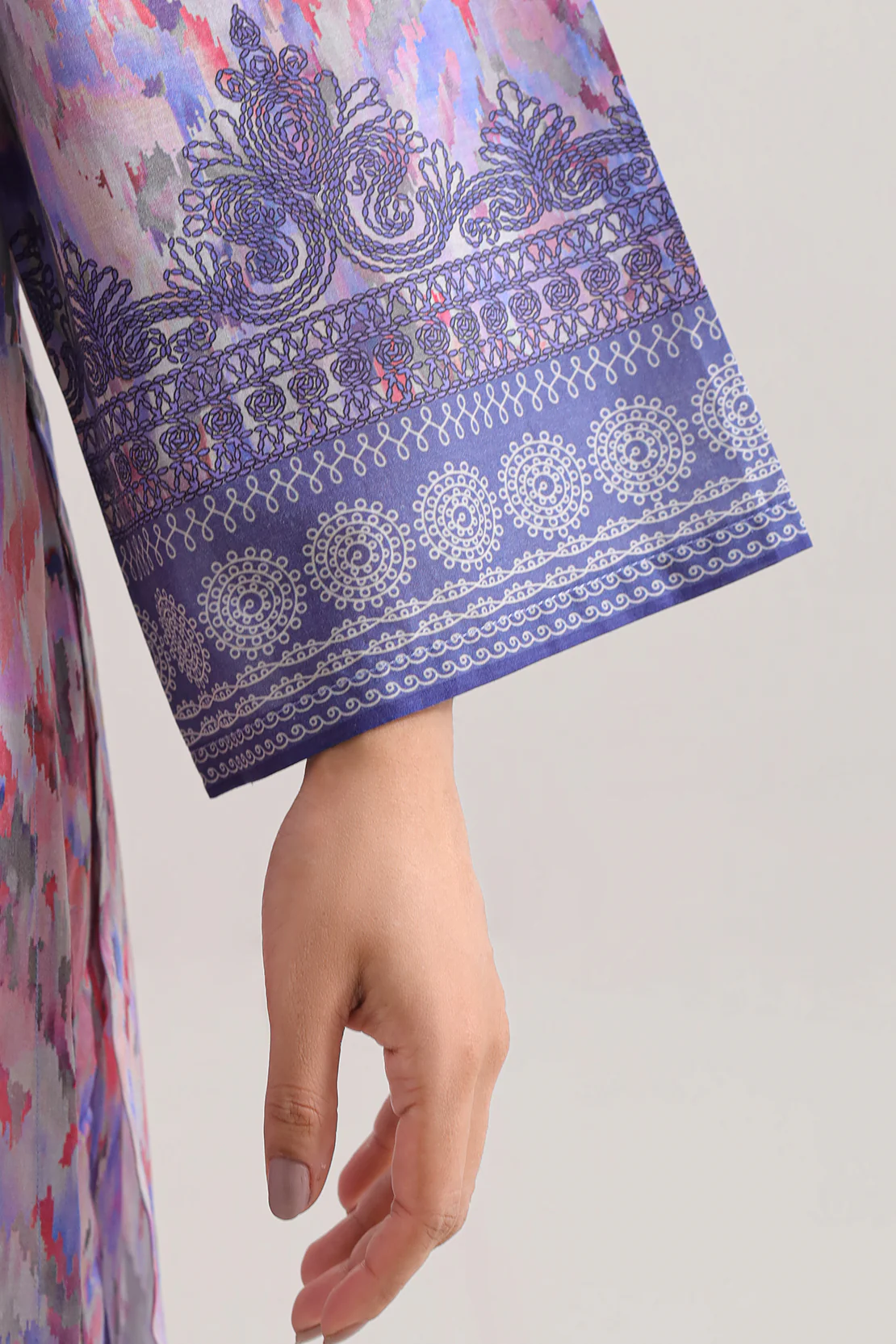 Printed Lawn Stitched Shirt - Image 4