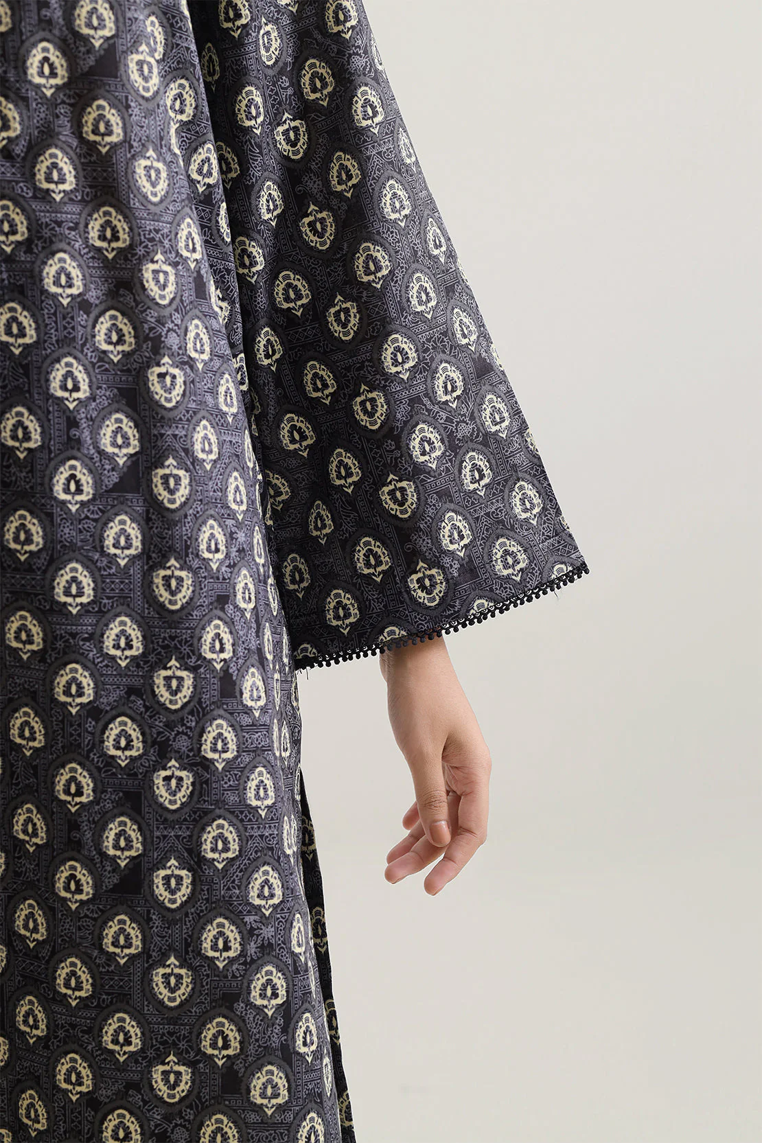 Printed Lawn Stitched Shirt - Image 5