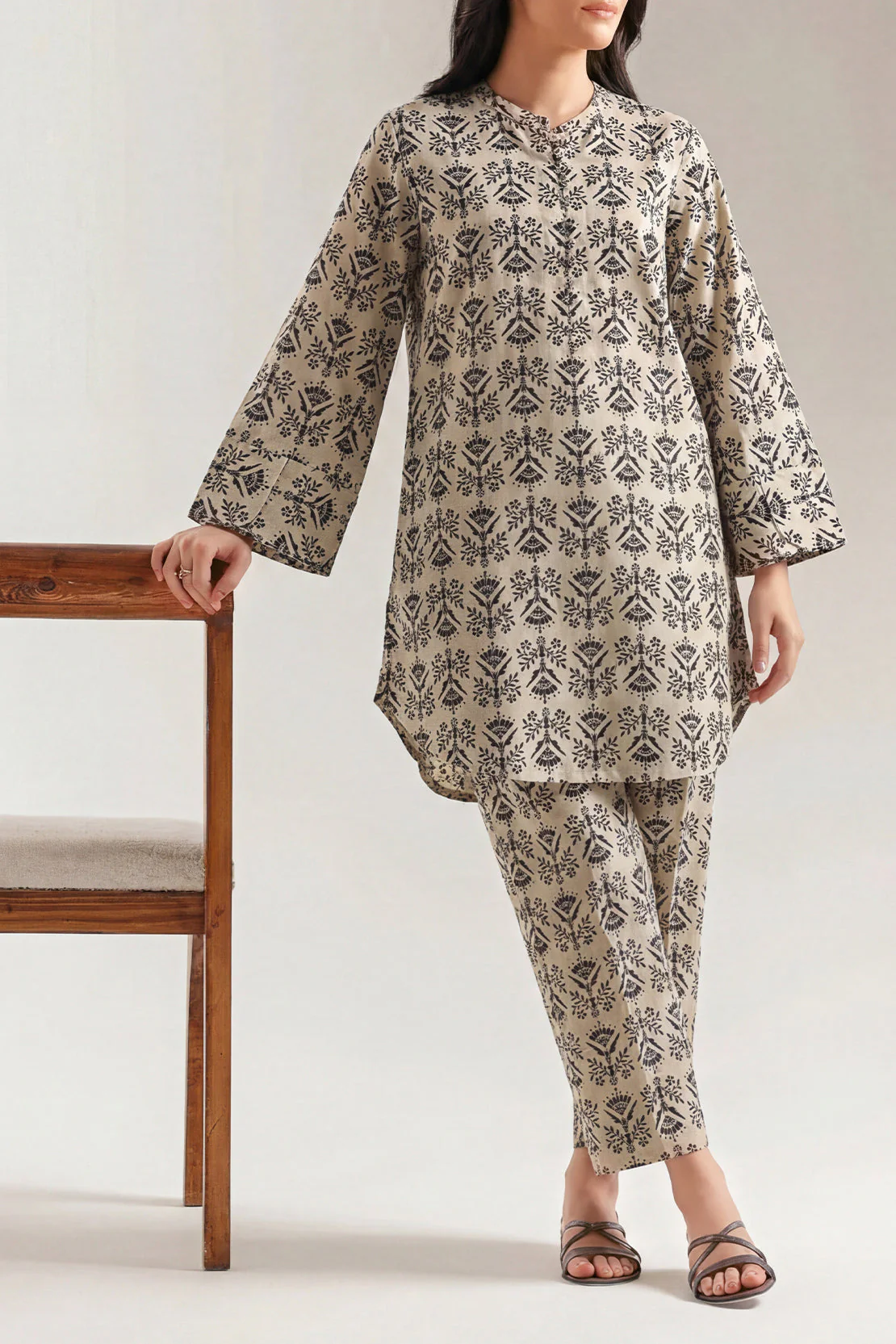 Printed Lawn Stitched Shirt