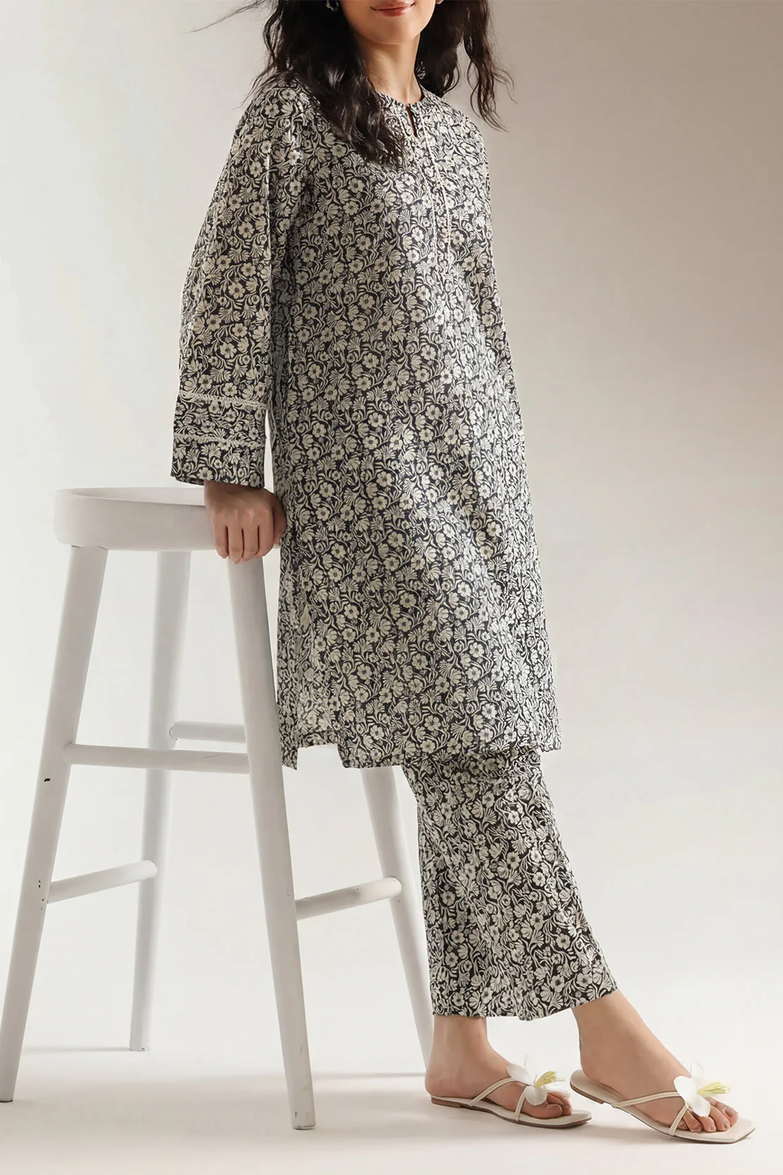 Printed Lawn Stitched Shirt