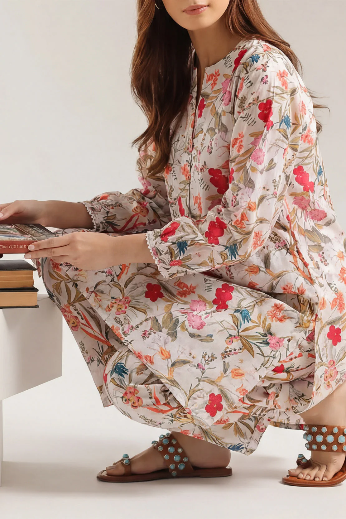 Printed Lawn Stitched Shirt