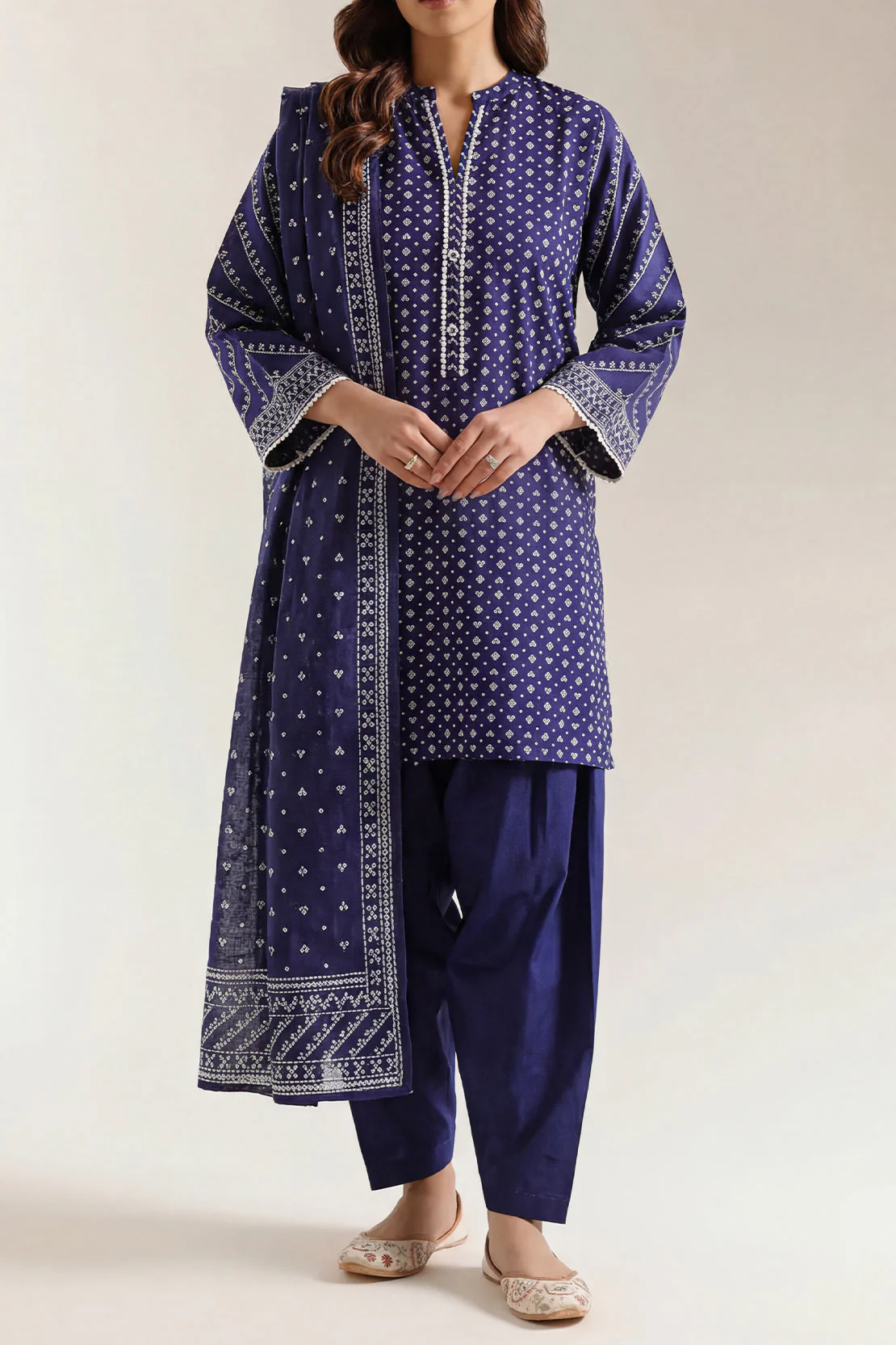 Printed Lawn Stitched Shirt