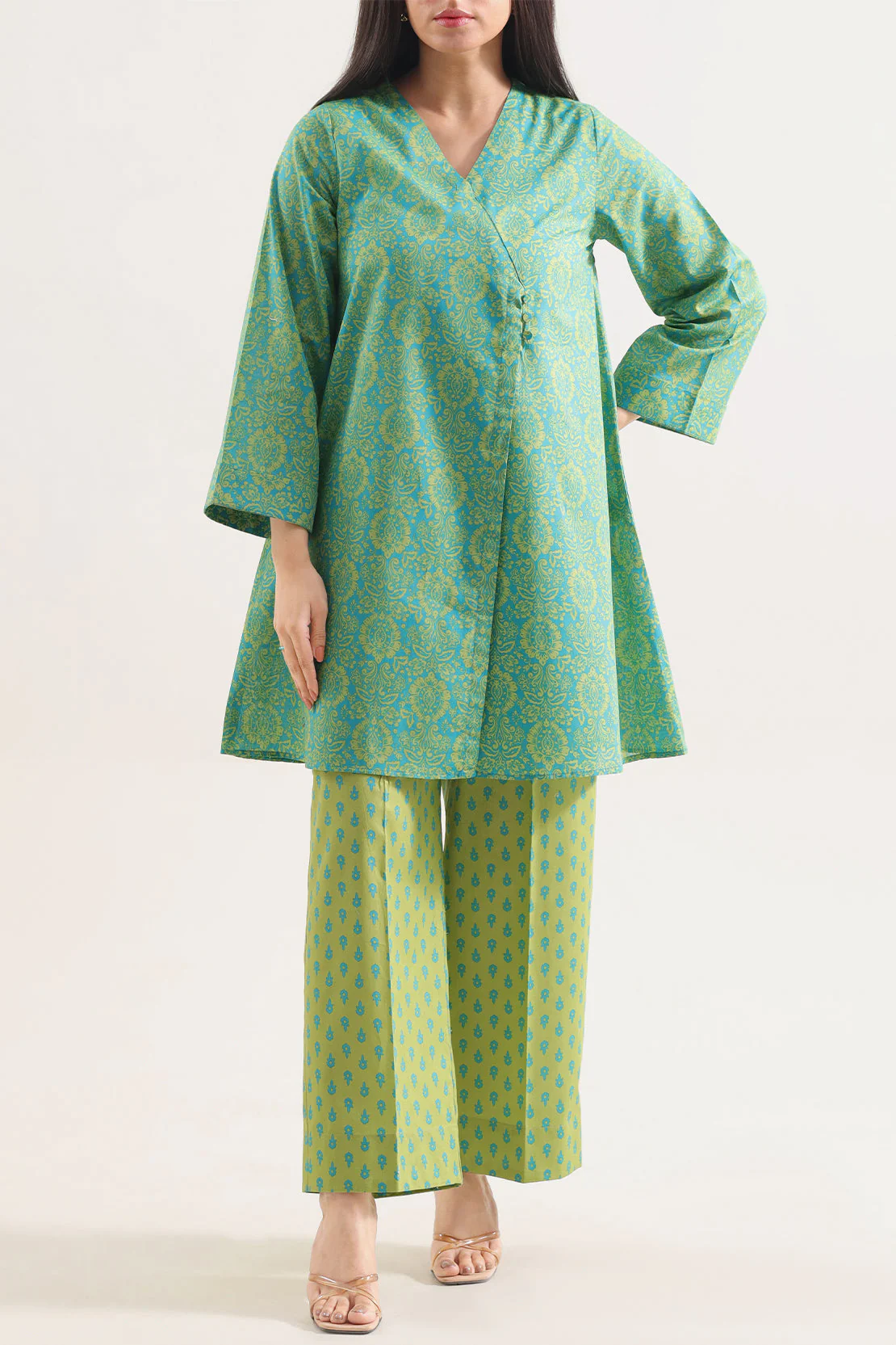Printed Lawn Stitched Shirt