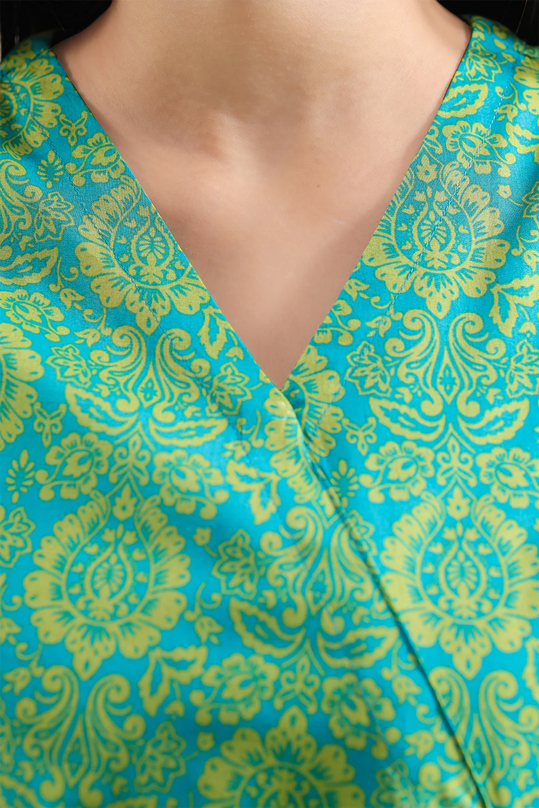 Printed Lawn Stitched Shirt - Image 3
