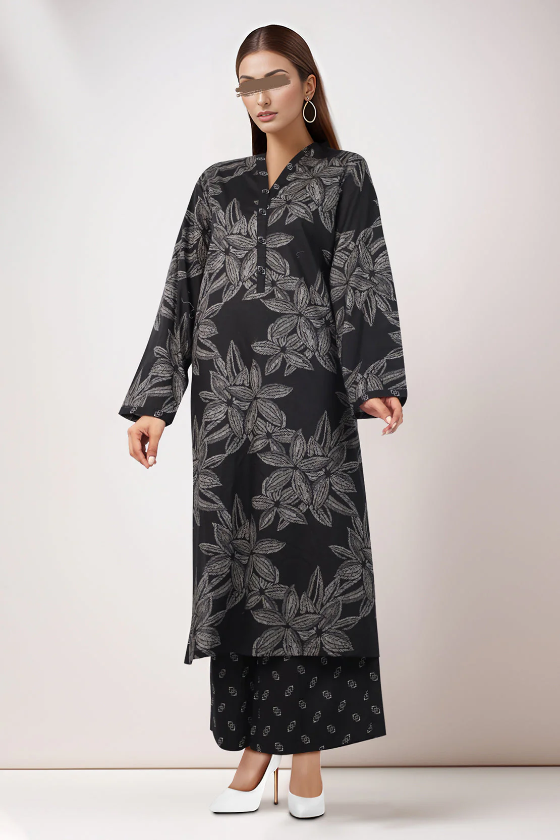 Printed Lawn Stitched/Unstitched 2 Piece