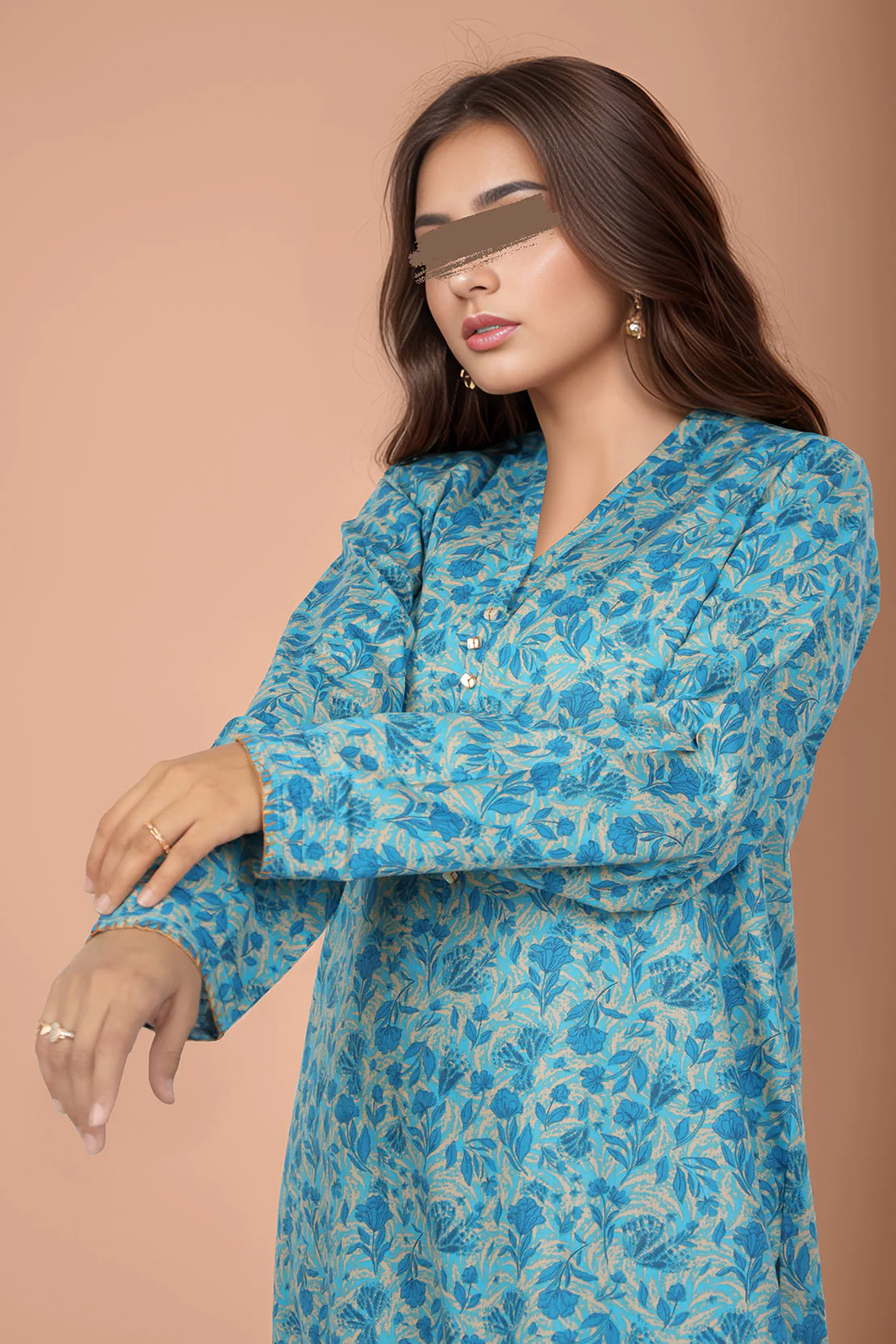 Printed Lawn Stitched/Unstitched 2 Piece - Image 8