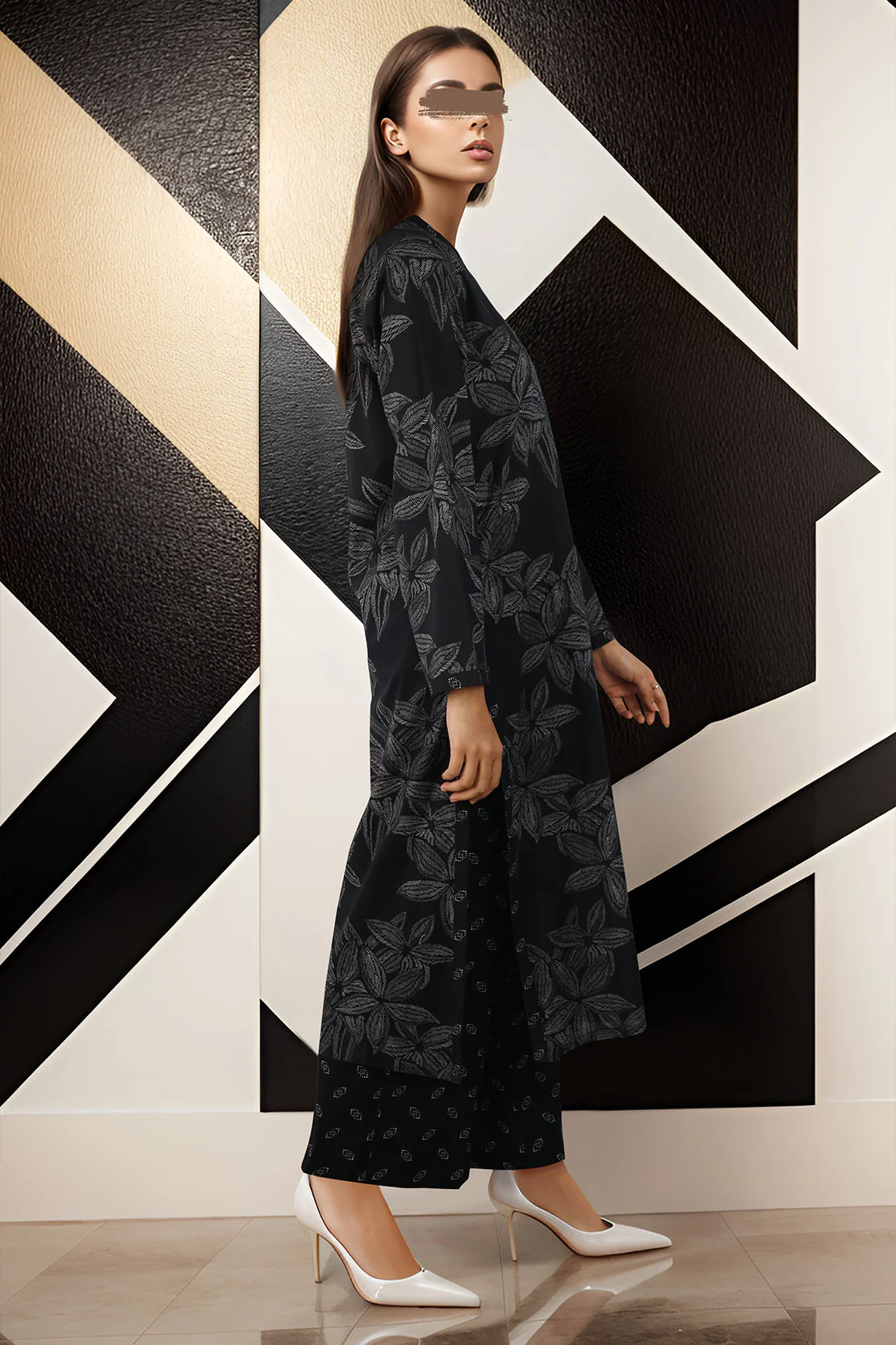 Printed Lawn Stitched/Unstitched 2 Piece - Image 5