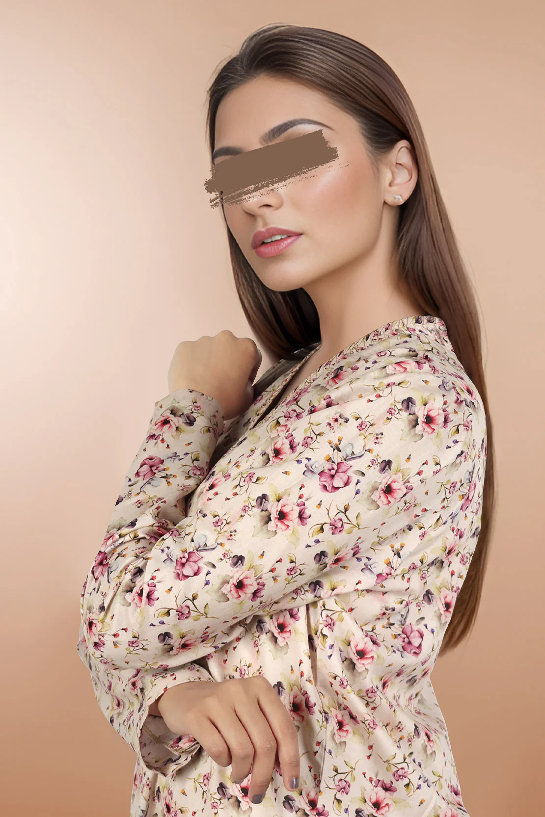 Printed Lawn Stitched/Unstitched 2 Piece (Shirt/Trouser) - Image 3