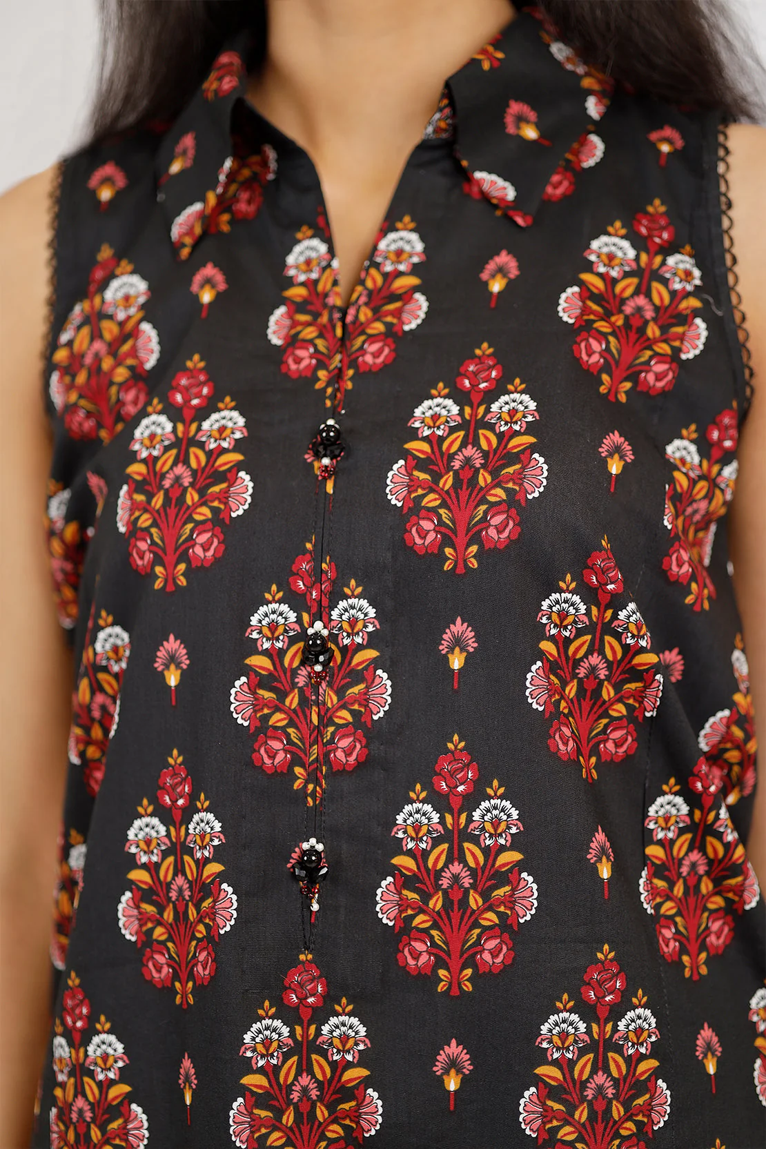 Printed Lawn Unstitched Shirt - Image 5