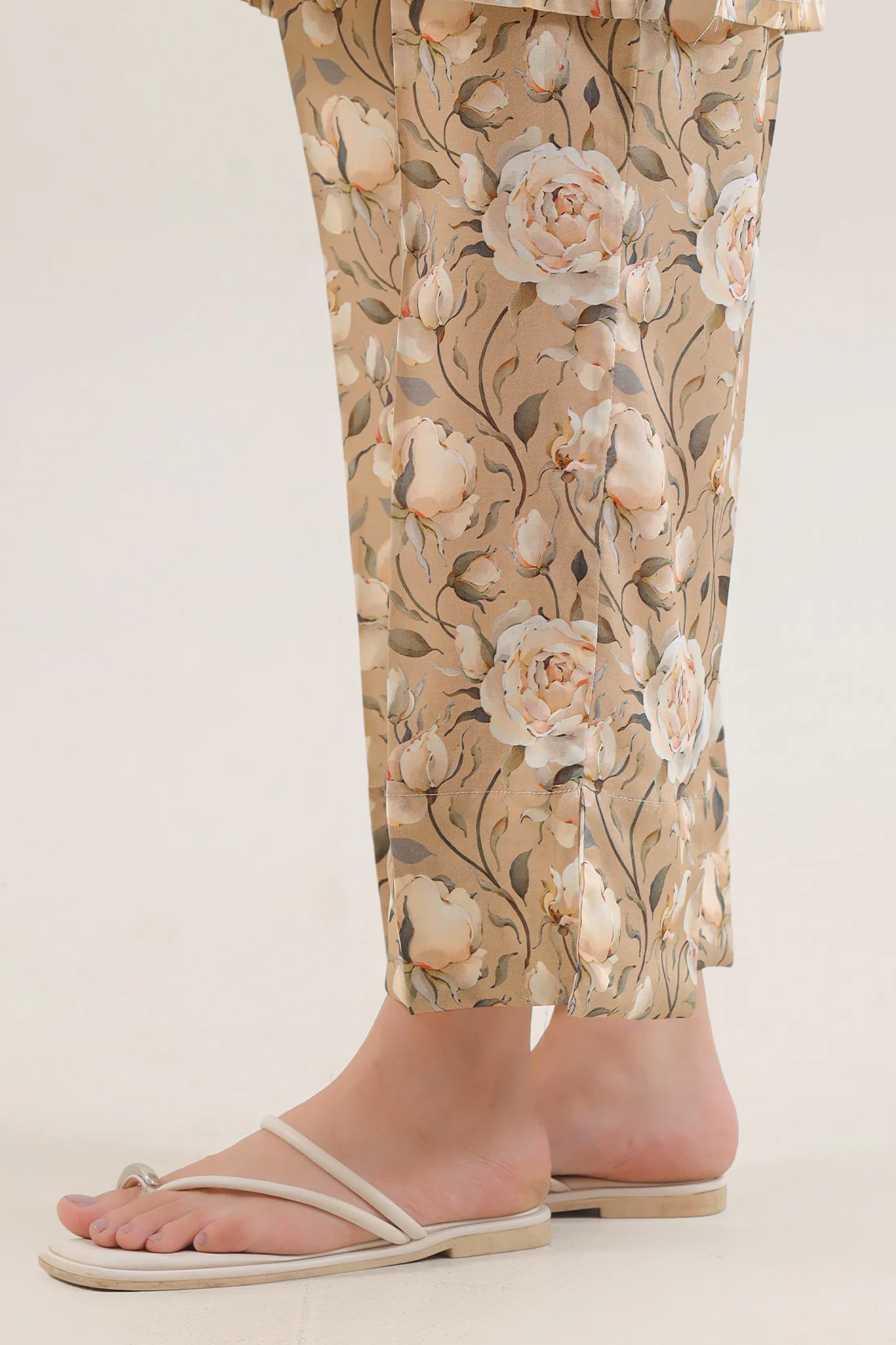 Printed Lyocell Stitched 2 Piece (Shirt/Trouser) - Image 6