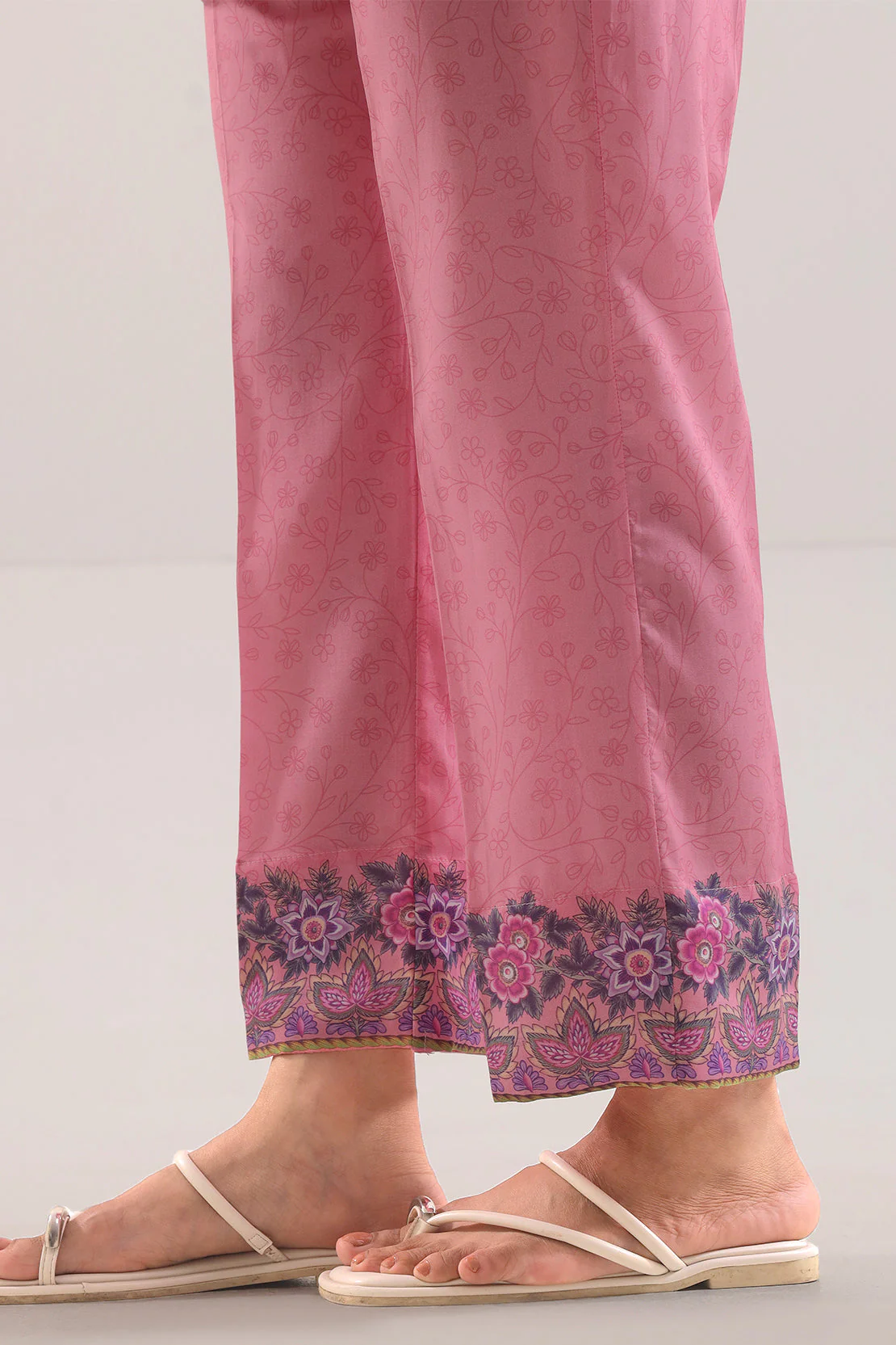 Printed Silk Touch Stitched 2 Piece (Shirt/Trouser) - Image 5