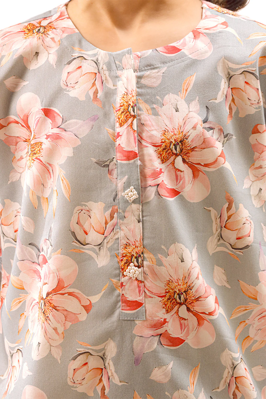 Printed Lyocell Stitched Shirt/trouser For Kids - Image 4