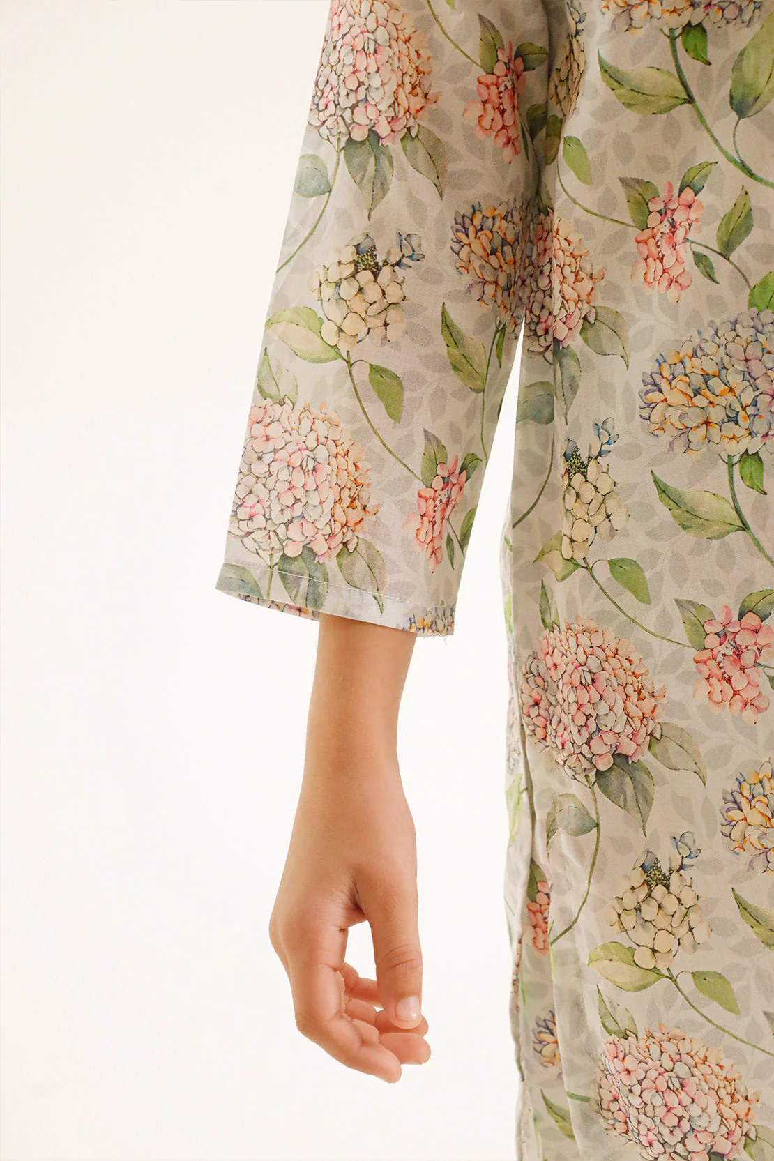 Printed Lyocell Stitched Shirt/trouser For Kids - Image 4
