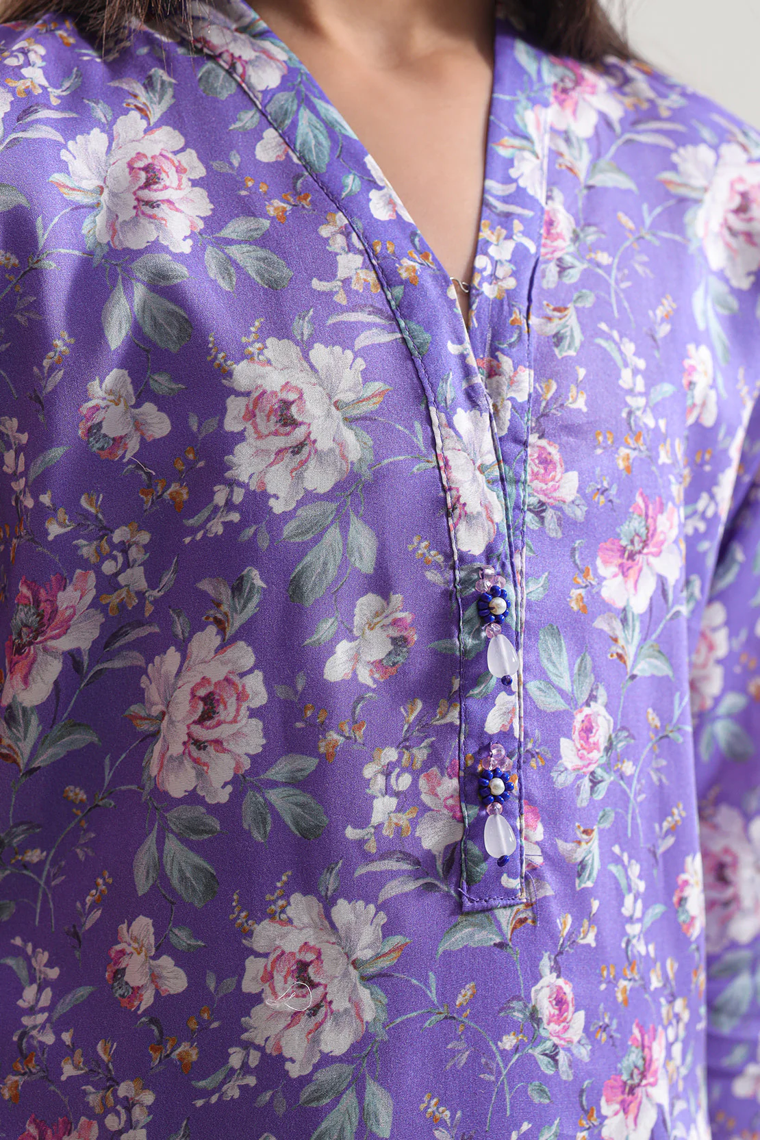 Printed Lyocell Stitched Shirt/trouser For Kids - Image 5