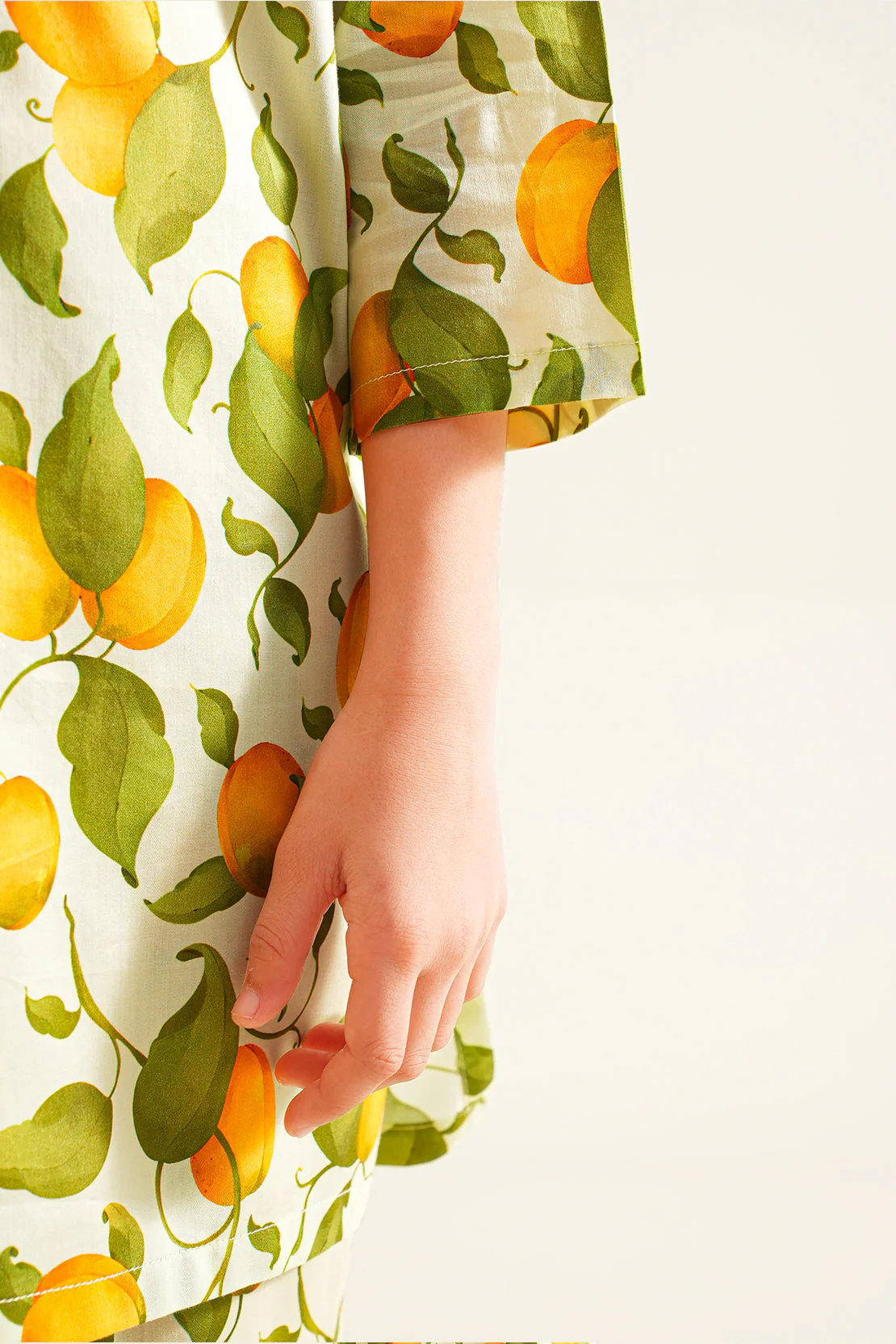 Printed Lyocell Stitched Shirt/trouser For Kids - Image 5