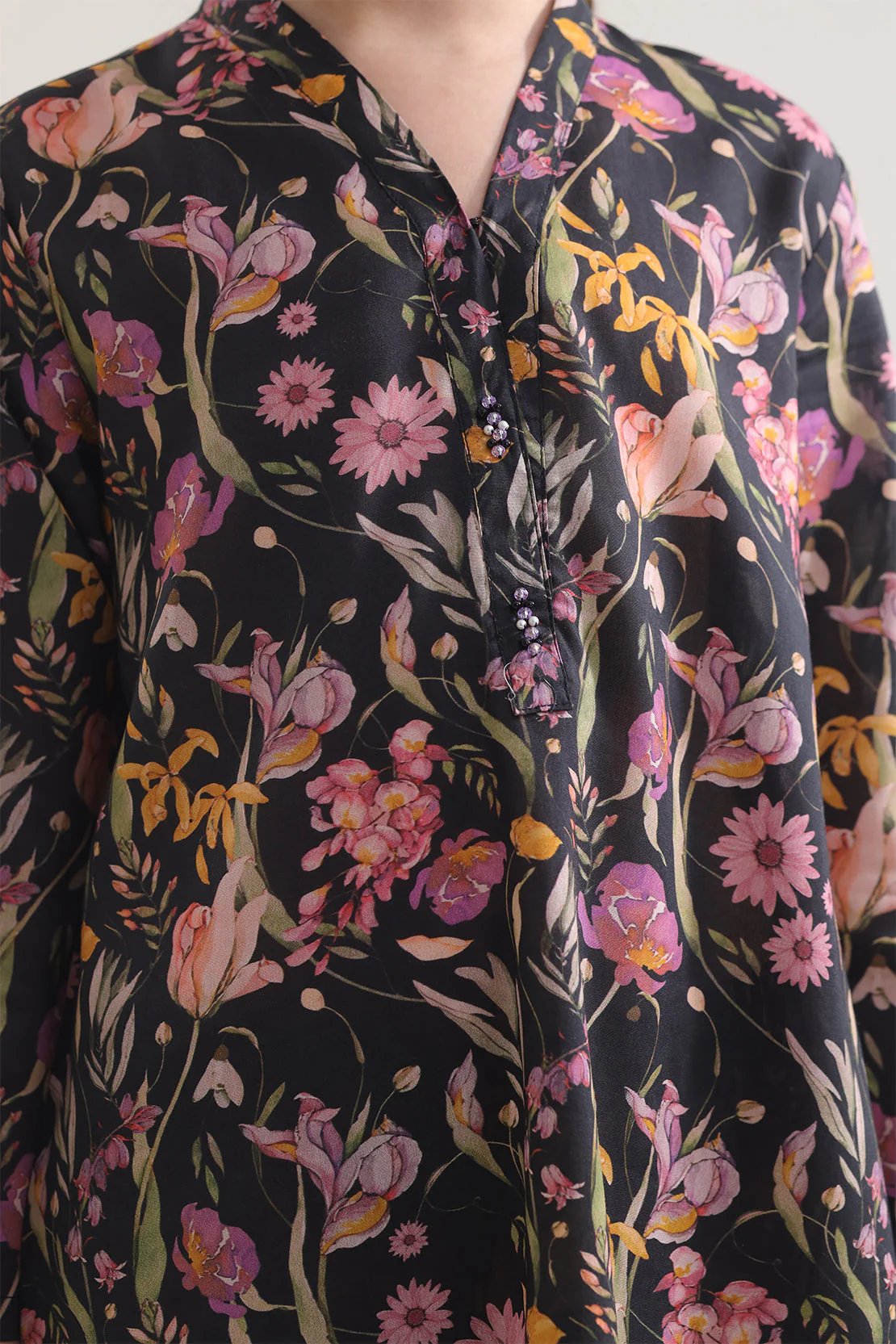 Printed Silk Touch Stitched Shirt/trouser For Kids - Image 4