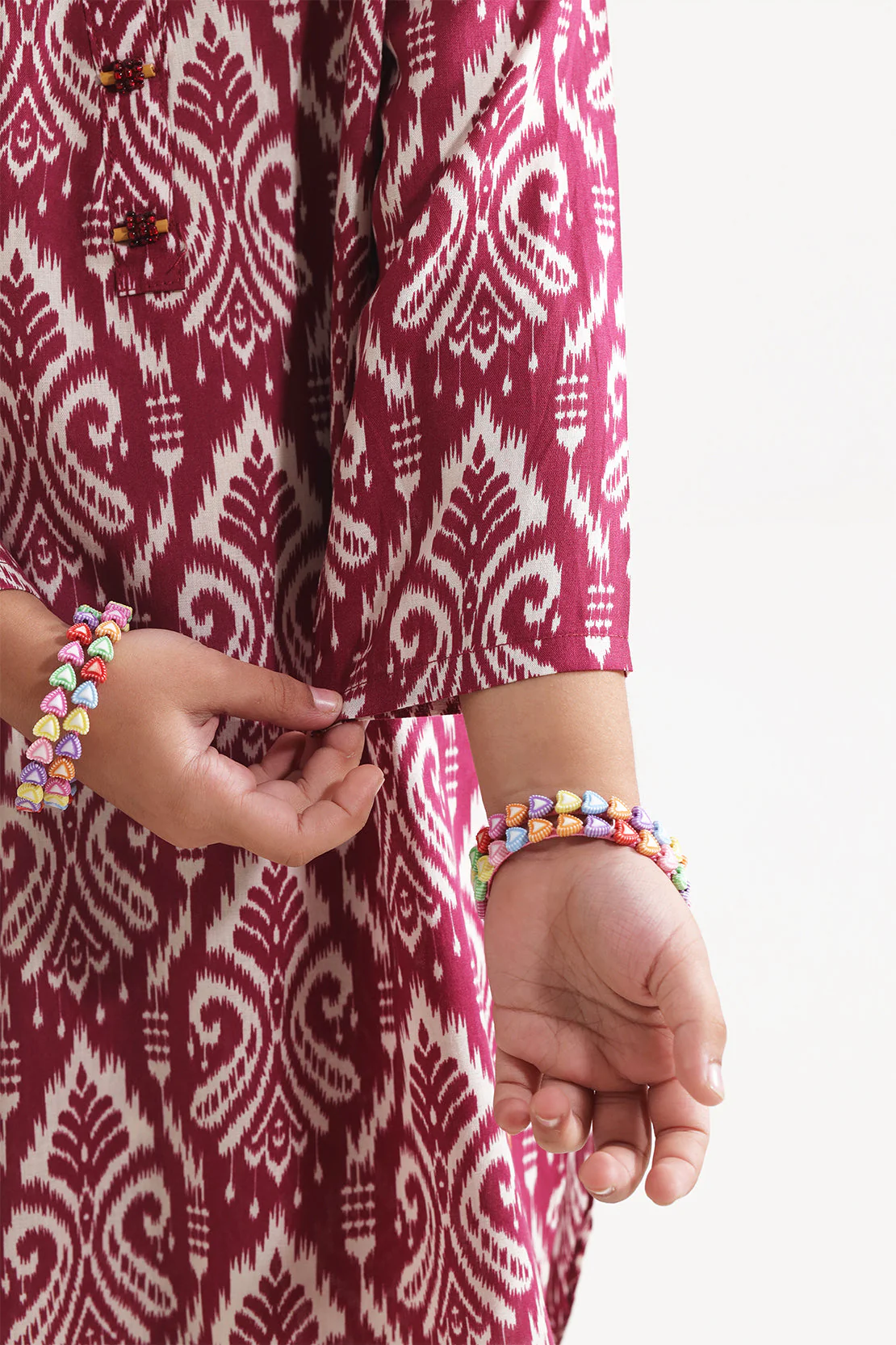 Printed Silk Touch Stitched Shirt/trouser For Kids - Image 5