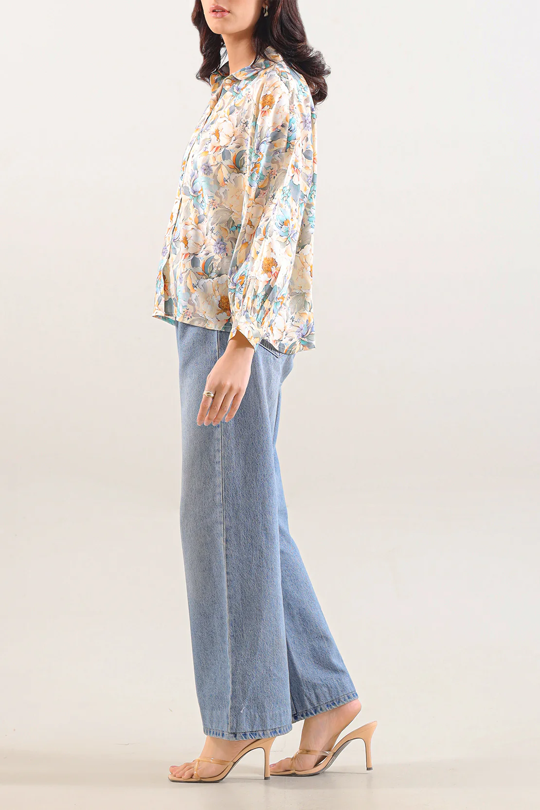 Printed Lyocell Stitched Shirt - Image 3
